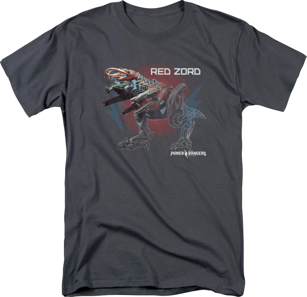 Red Zord Mighty Morphin Power Rangers T-Shirt