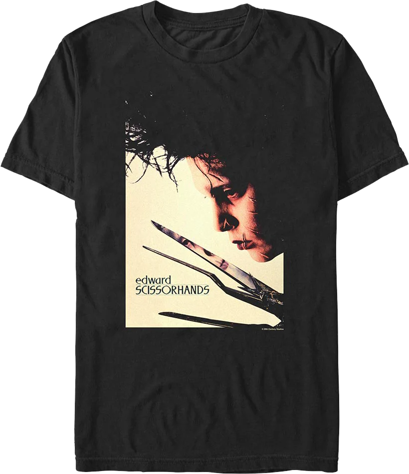 Reflection Poster Edward Scissorhands T-Shirt