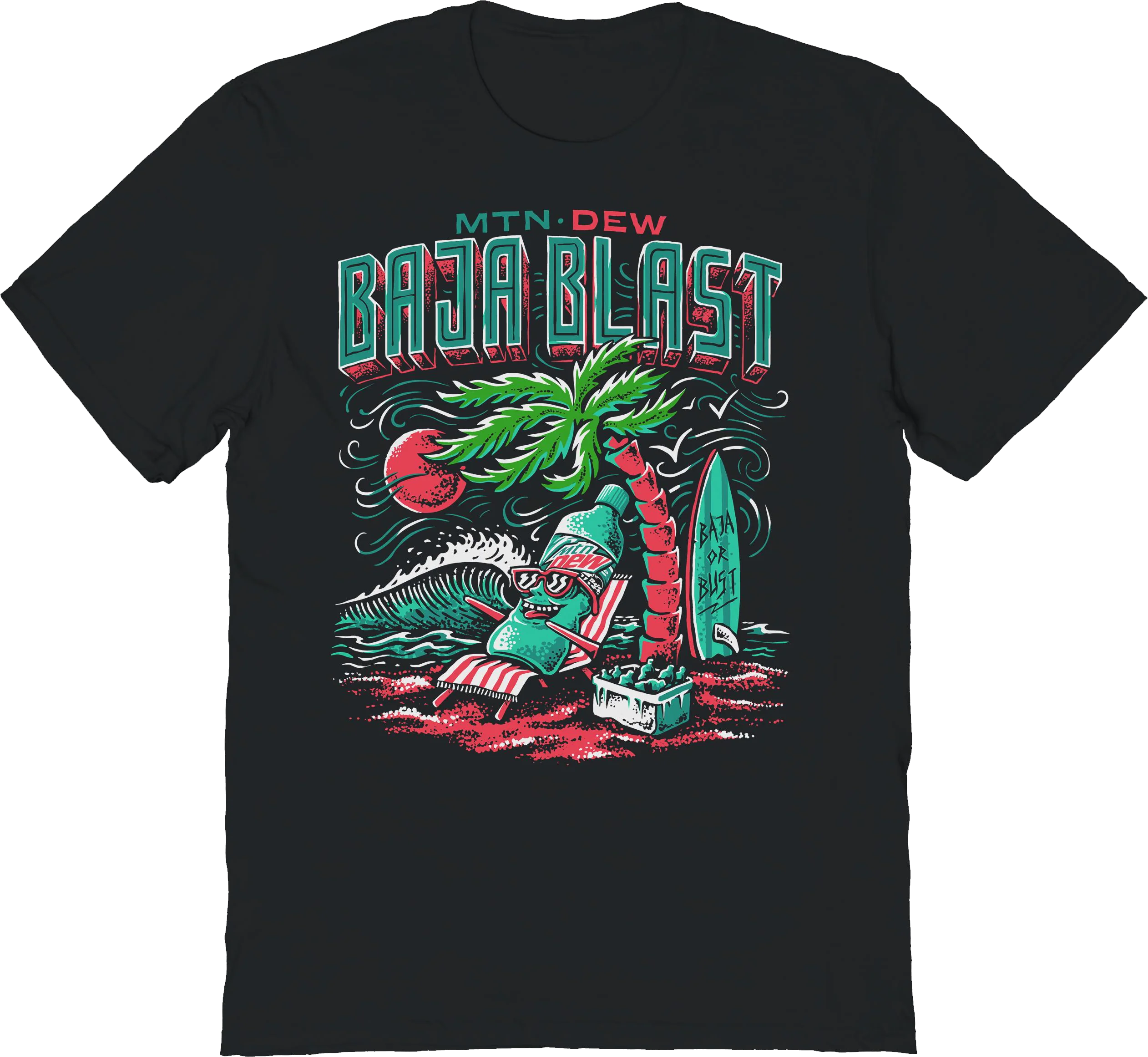 Relax Baja Blast Mountain Dew T-Shirt