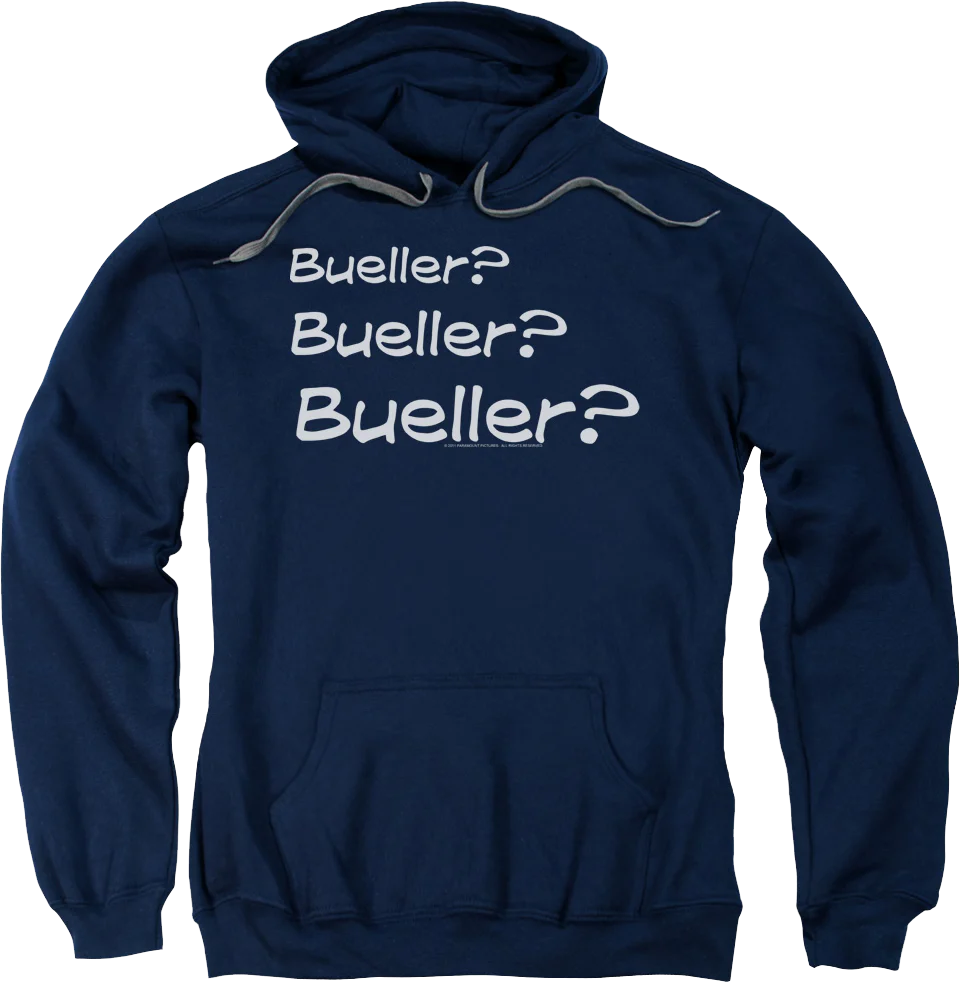 Repeating Bueller Name Ferris Bueller's Day Off Hoodie