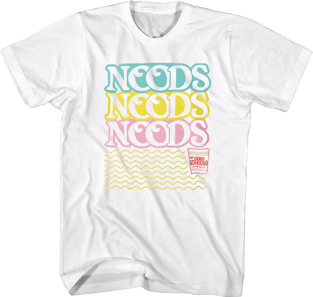 Repeating Noods Cup Noodles T-Shirt