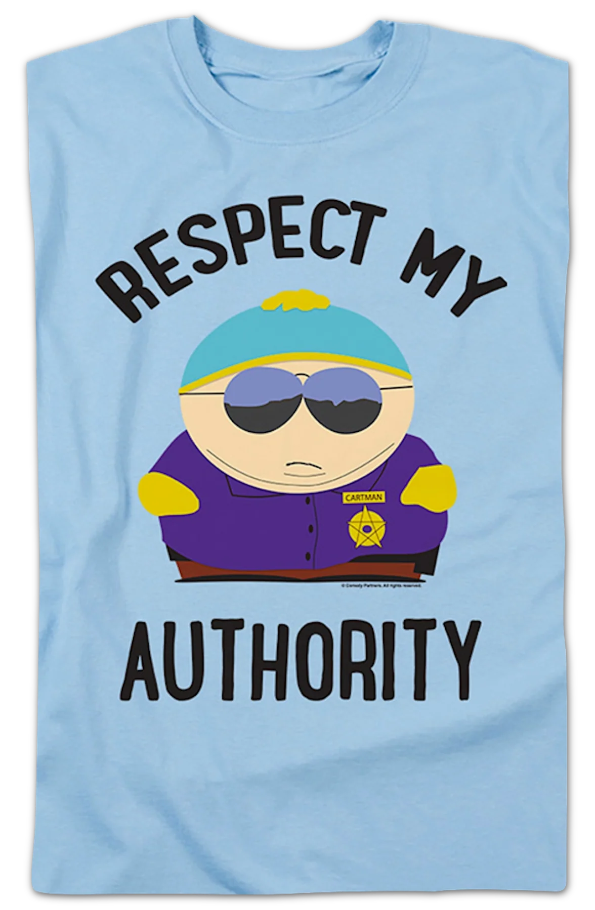 Repect My Authority South Park T-Shirt - Image 4