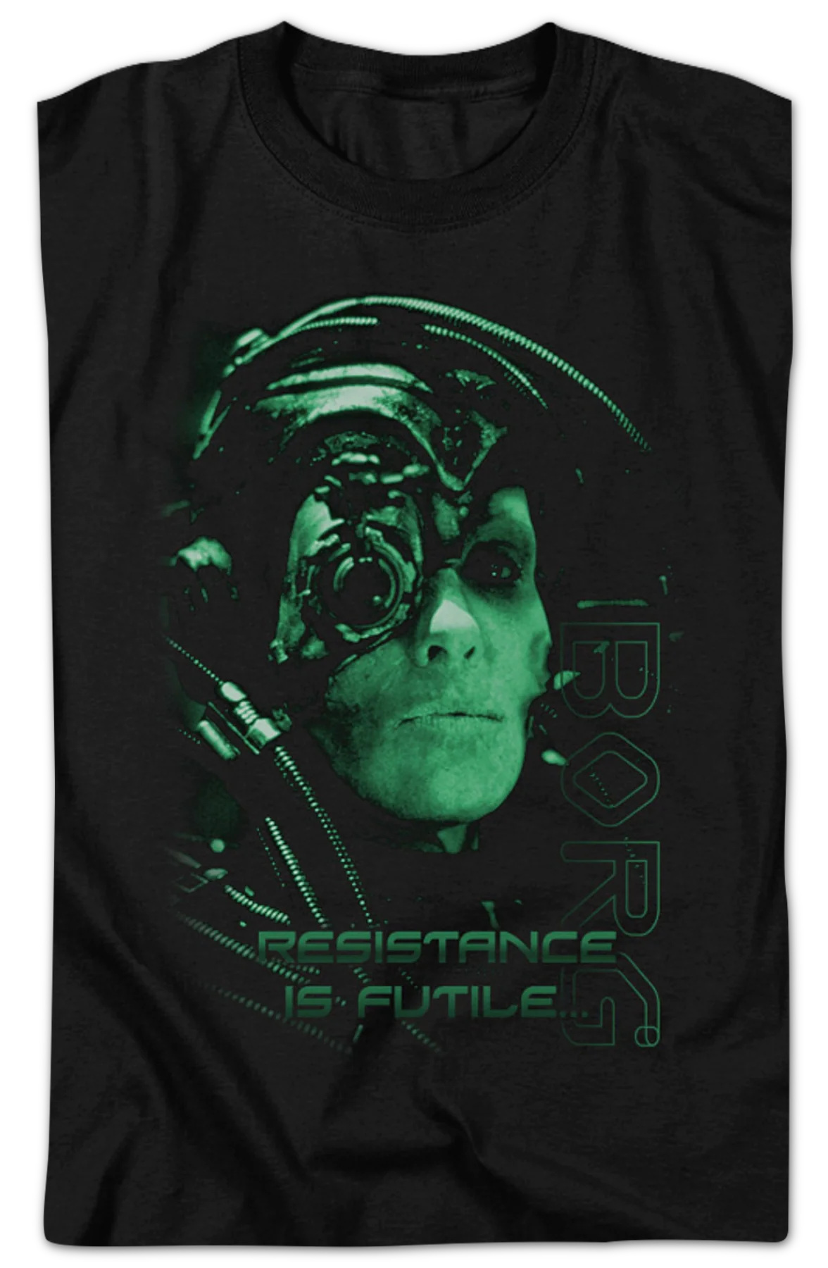 Resistance Is Futile Star Trek T-Shirt - Image 2