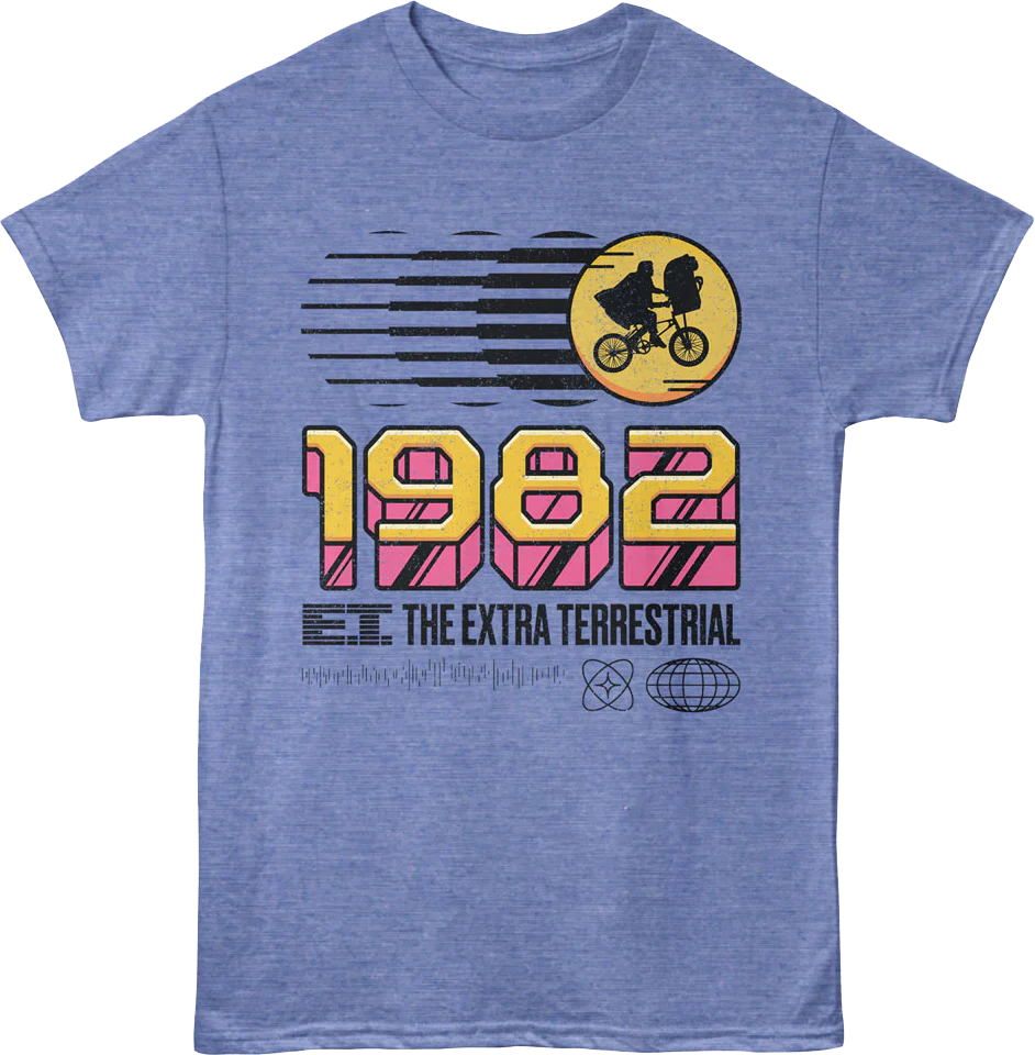 Retro 1982 E.T. The Extra-Terrestrial T-Shirt