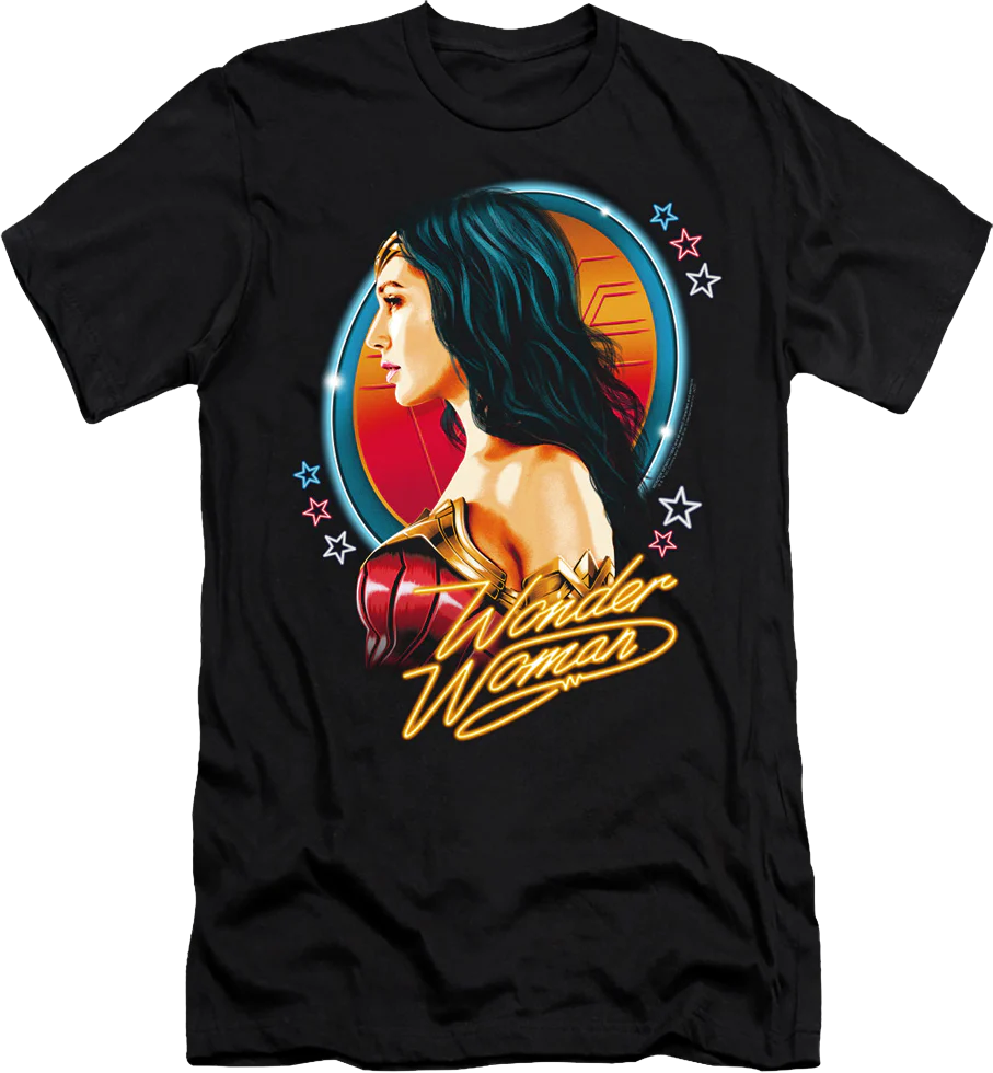 Retro Airbrush Wonder Woman 1984 T-Shirt
