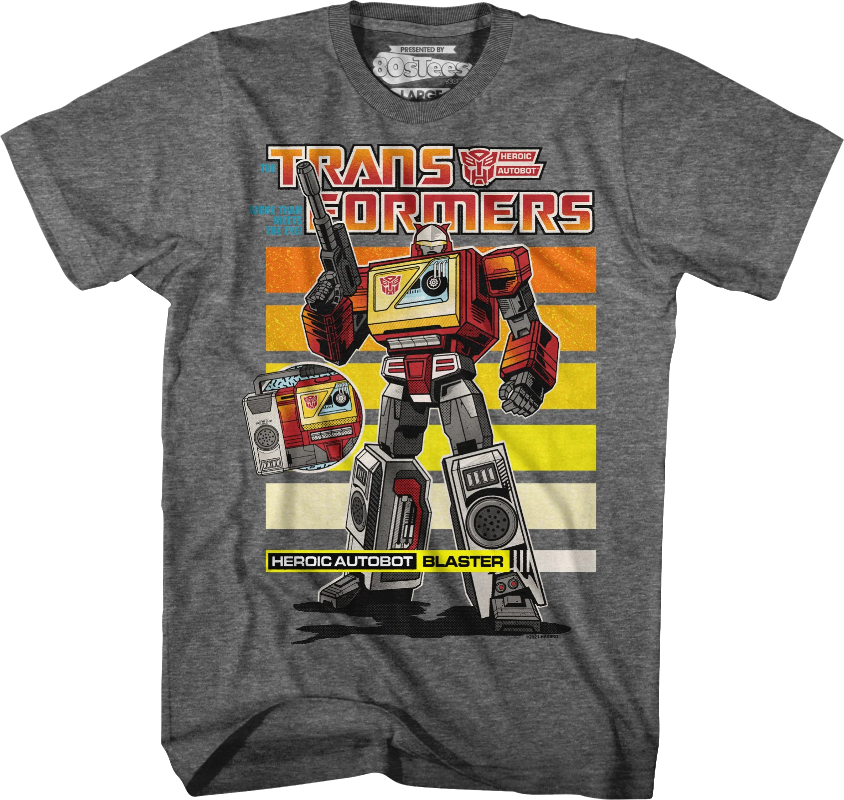 Retro Blaster Transformers T-Shirt