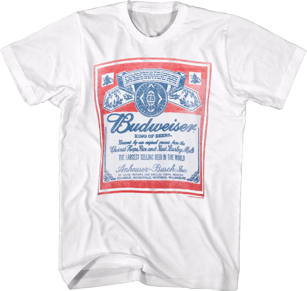 Retro Budweiser T-Shirt