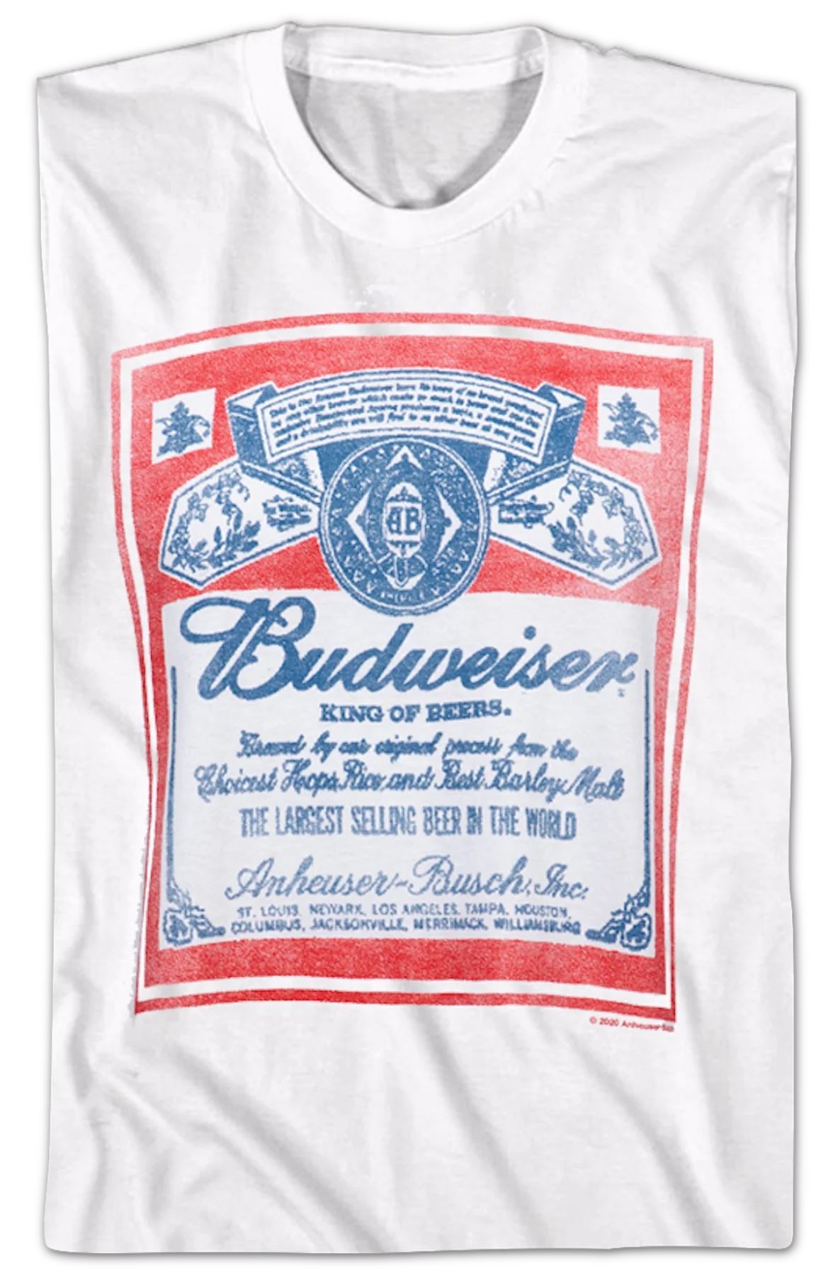 Retro Budweiser T-Shirt - Image 2