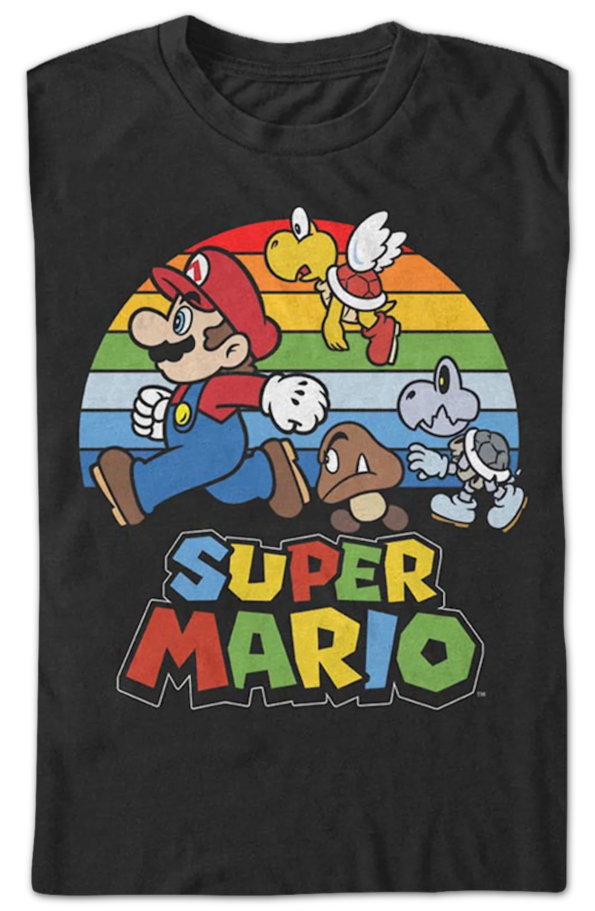 Retro Chase Super Mario Bros. T-Shirt - Image 2