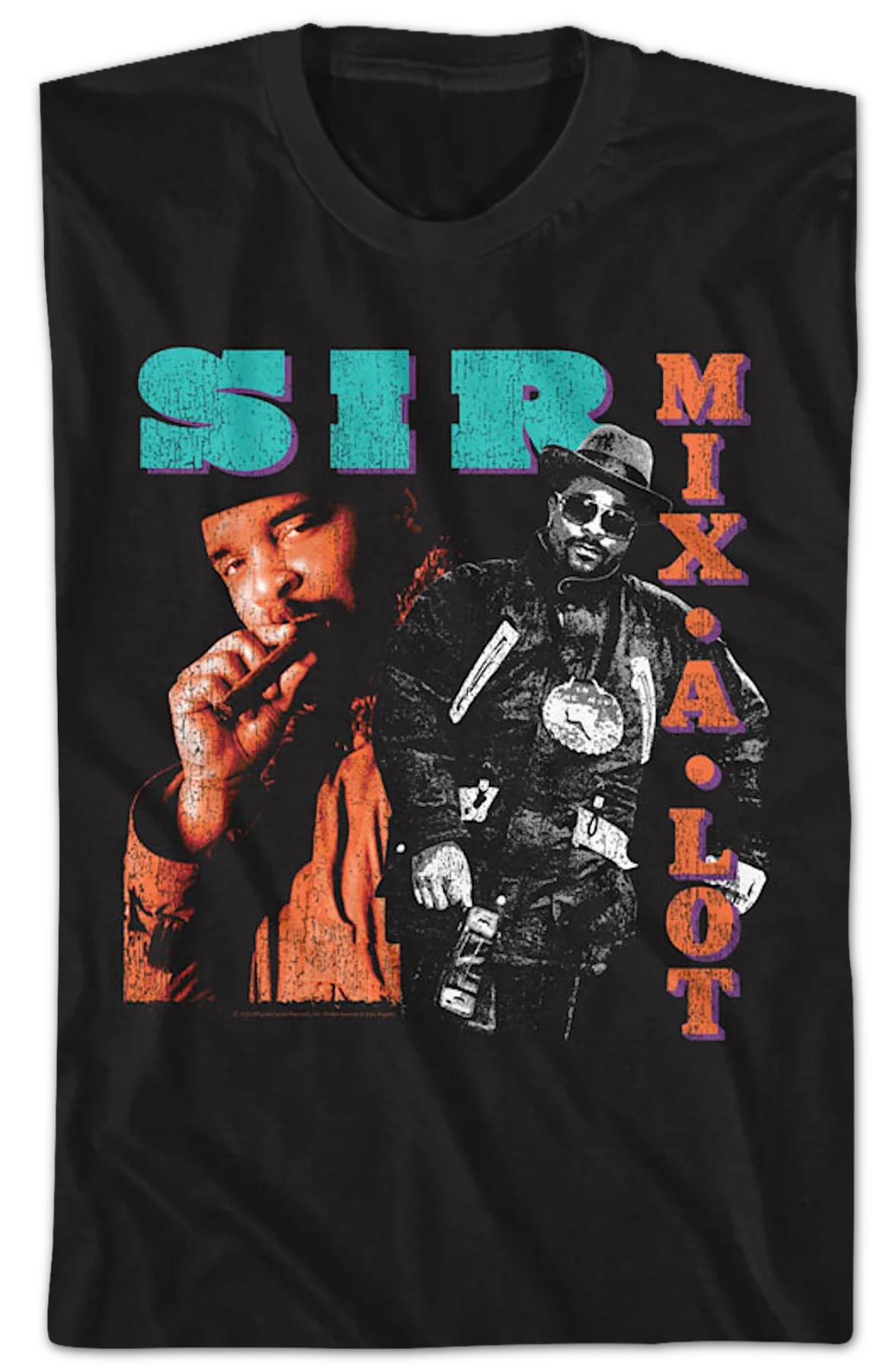 Retro Collage Sir Mix-a-Lot Shirt - Image 2