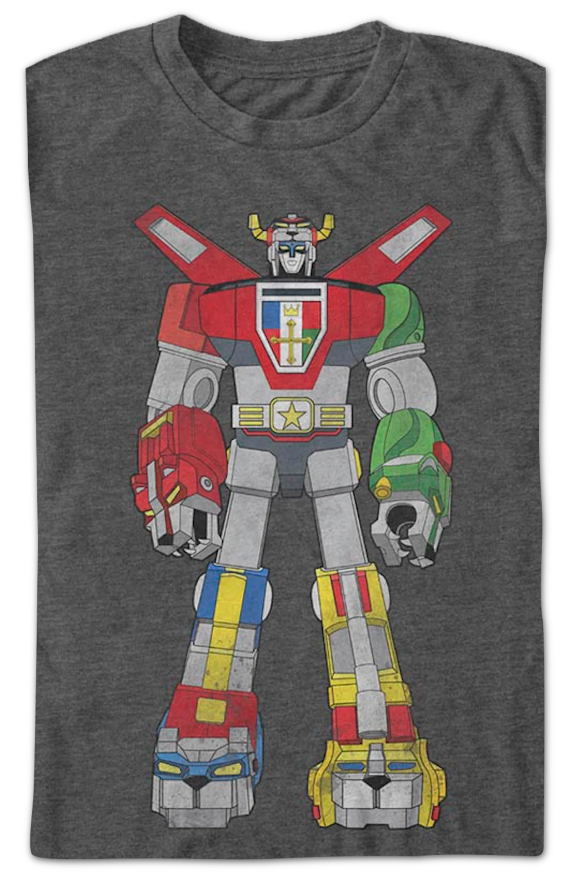 Retro Defender of the Universe Voltron T-Shirt - Image 2