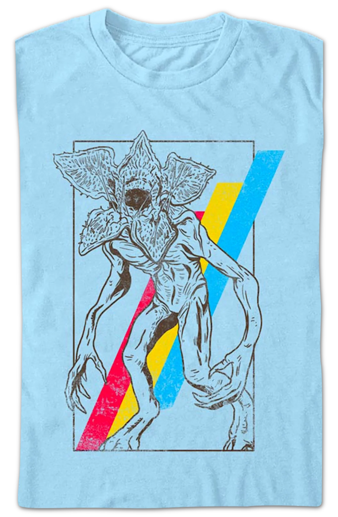 Retro Demogorgon Stranger Things T-Shirt - Image 2