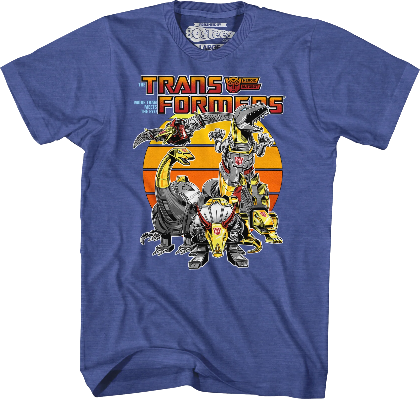Retro Dinobots Transformers T-Shirt