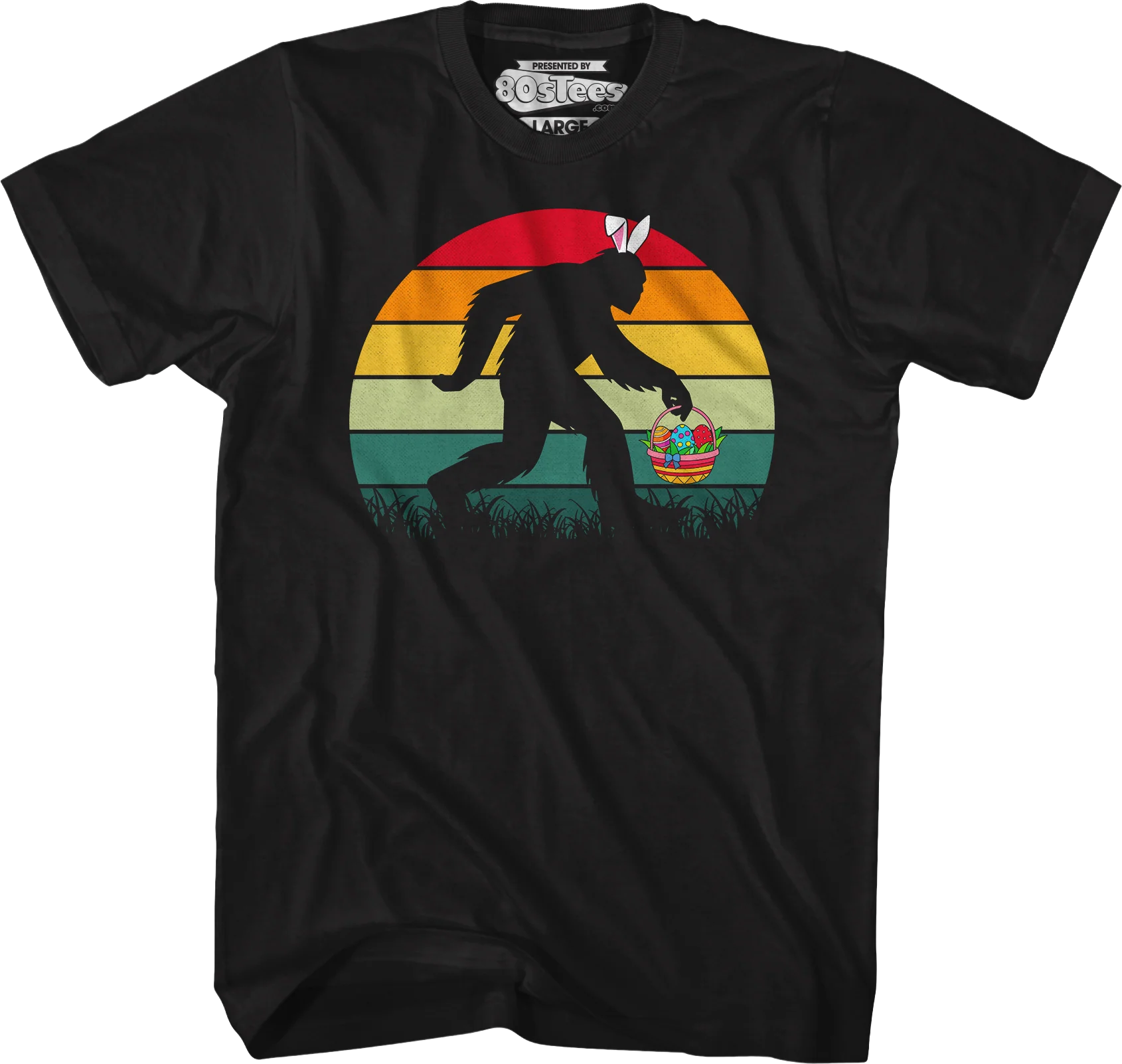 Retro Easter Bigfoot T-Shirt - Image 5