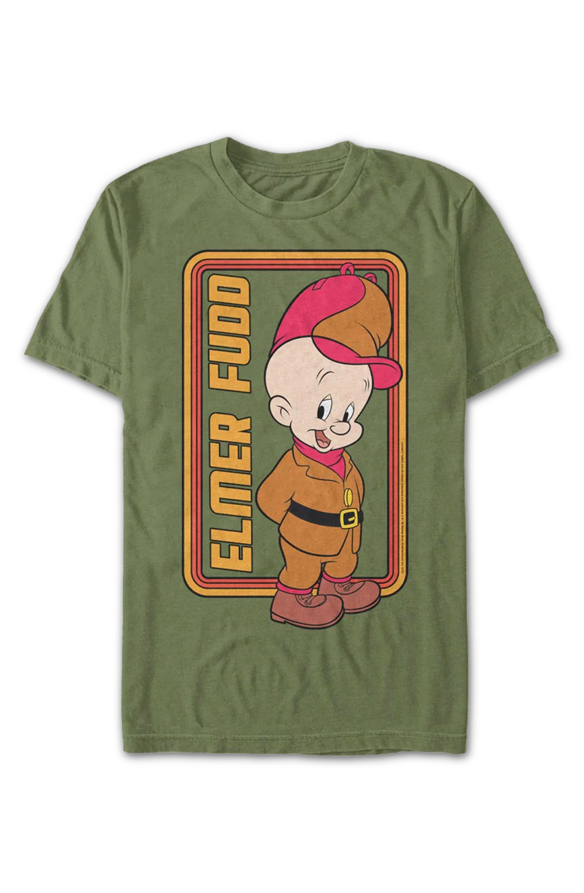Retro Elmer Fudd Looney Tunes T-Shirt - Image 2