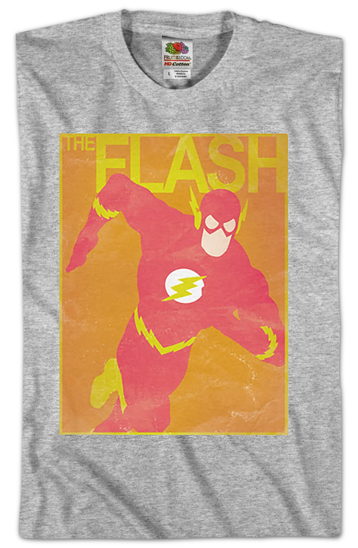 Retro Flash DC Comics T-Shirt - Image 2