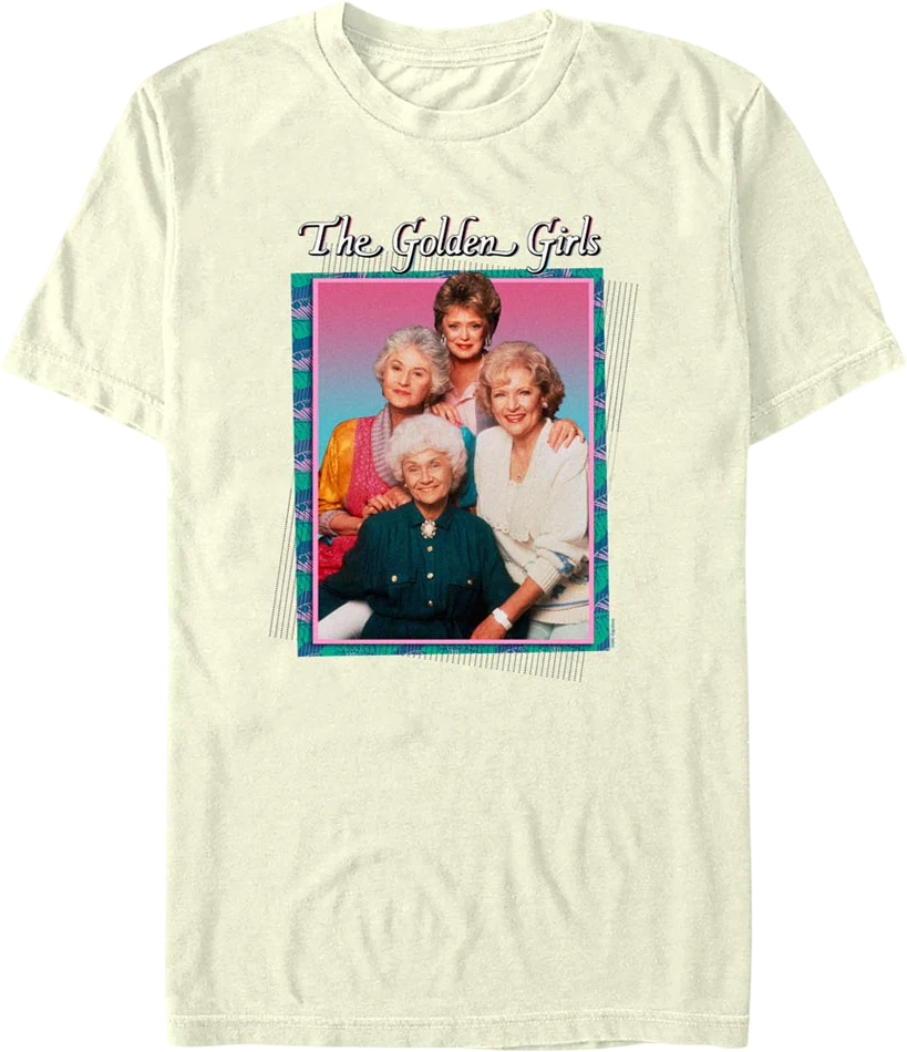 Retro Framed Picture Golden Girls T-Shirt