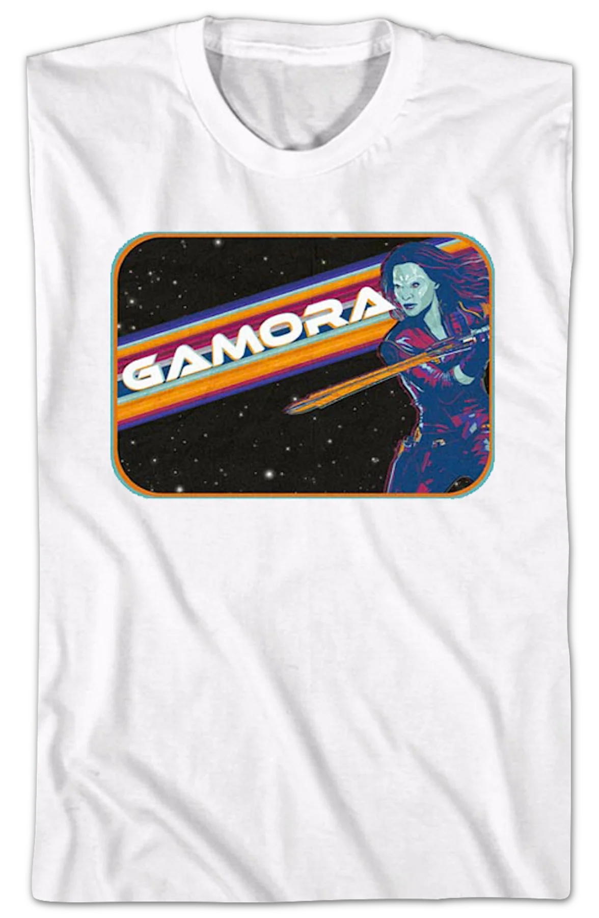 Retro Gamora Guardians Of The Galaxy Vol. 3 T-Shirt - Image 2