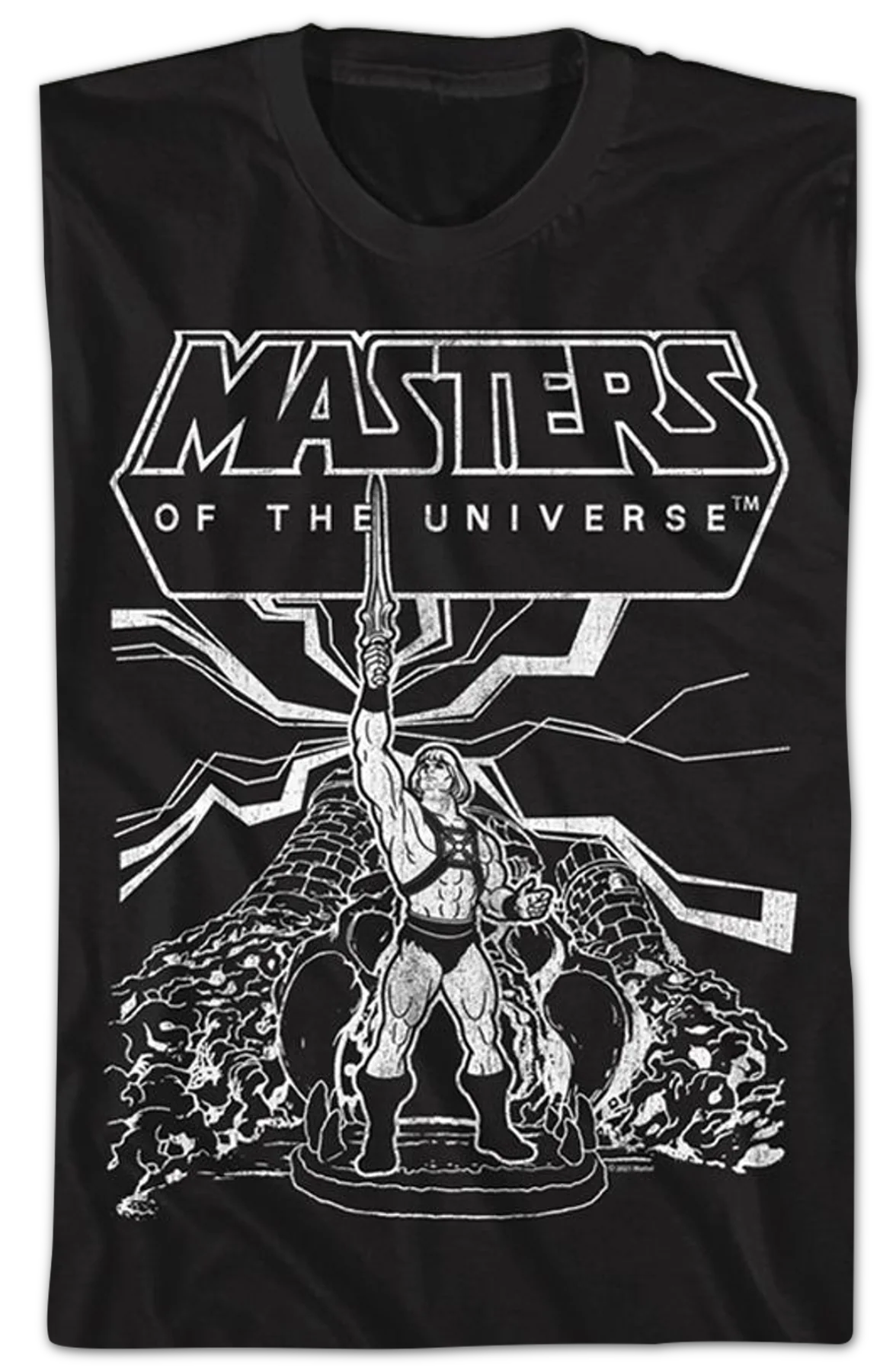 Retro He-Man I Have the Power Masters of the Universe T-Shirt - Image 2