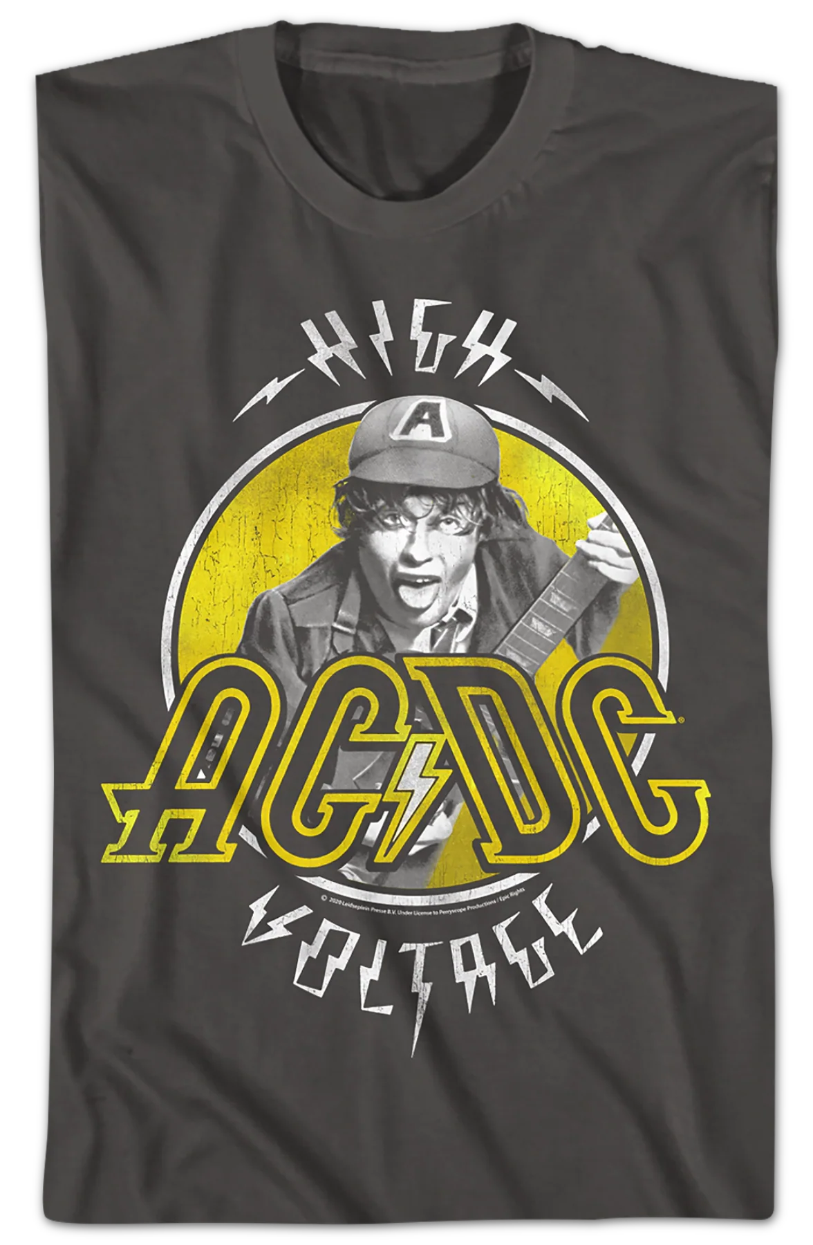 Retro High Voltage ACDC T-Shirt - Image 2