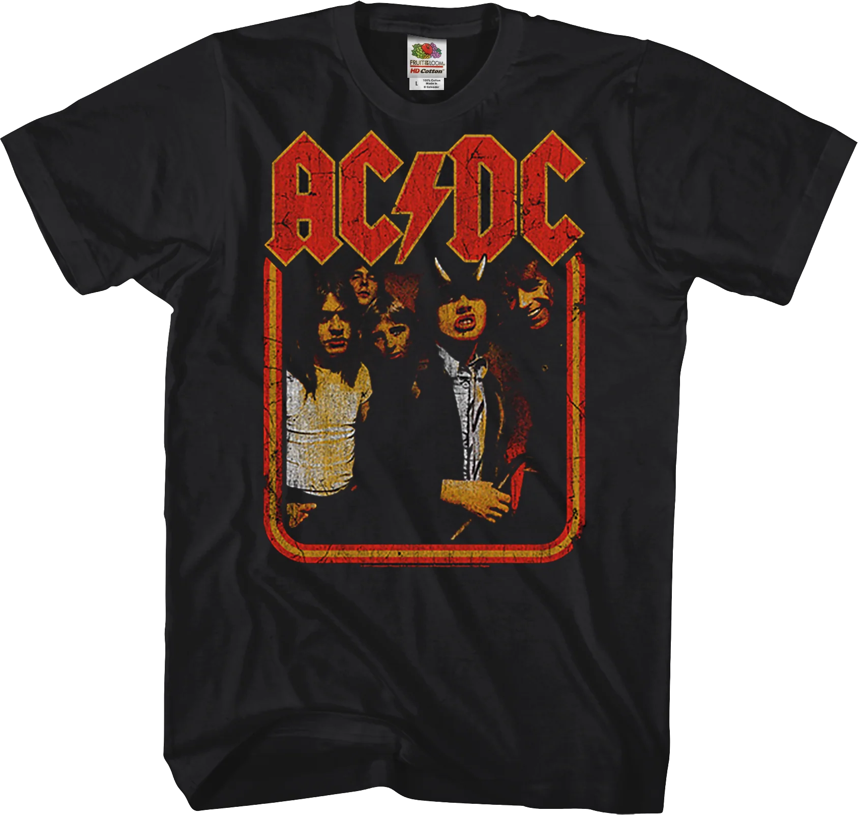 Retro Highway To Hell ACDC Shirt