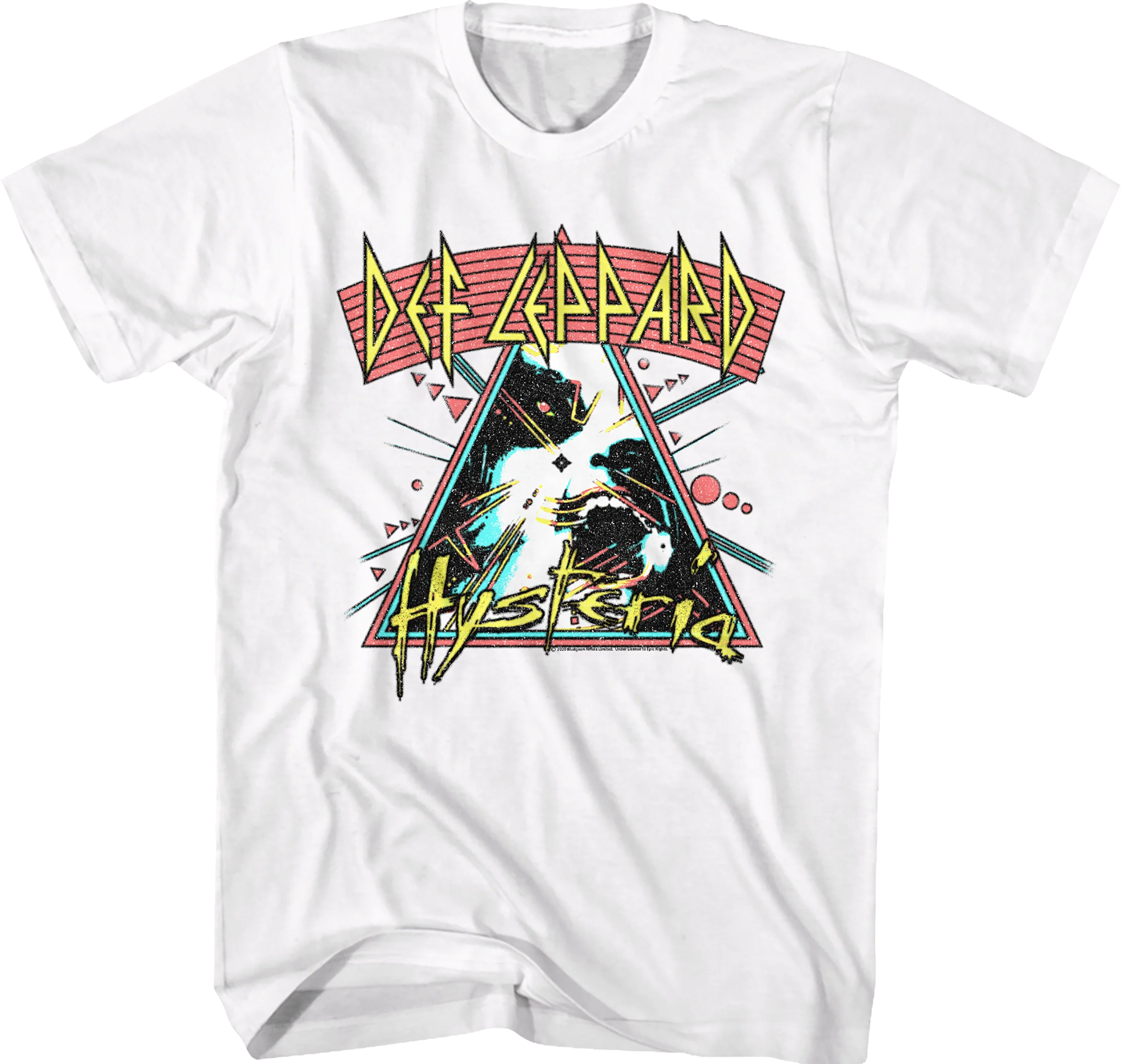 Retro Hysteria Def Leppard T-Shirt
