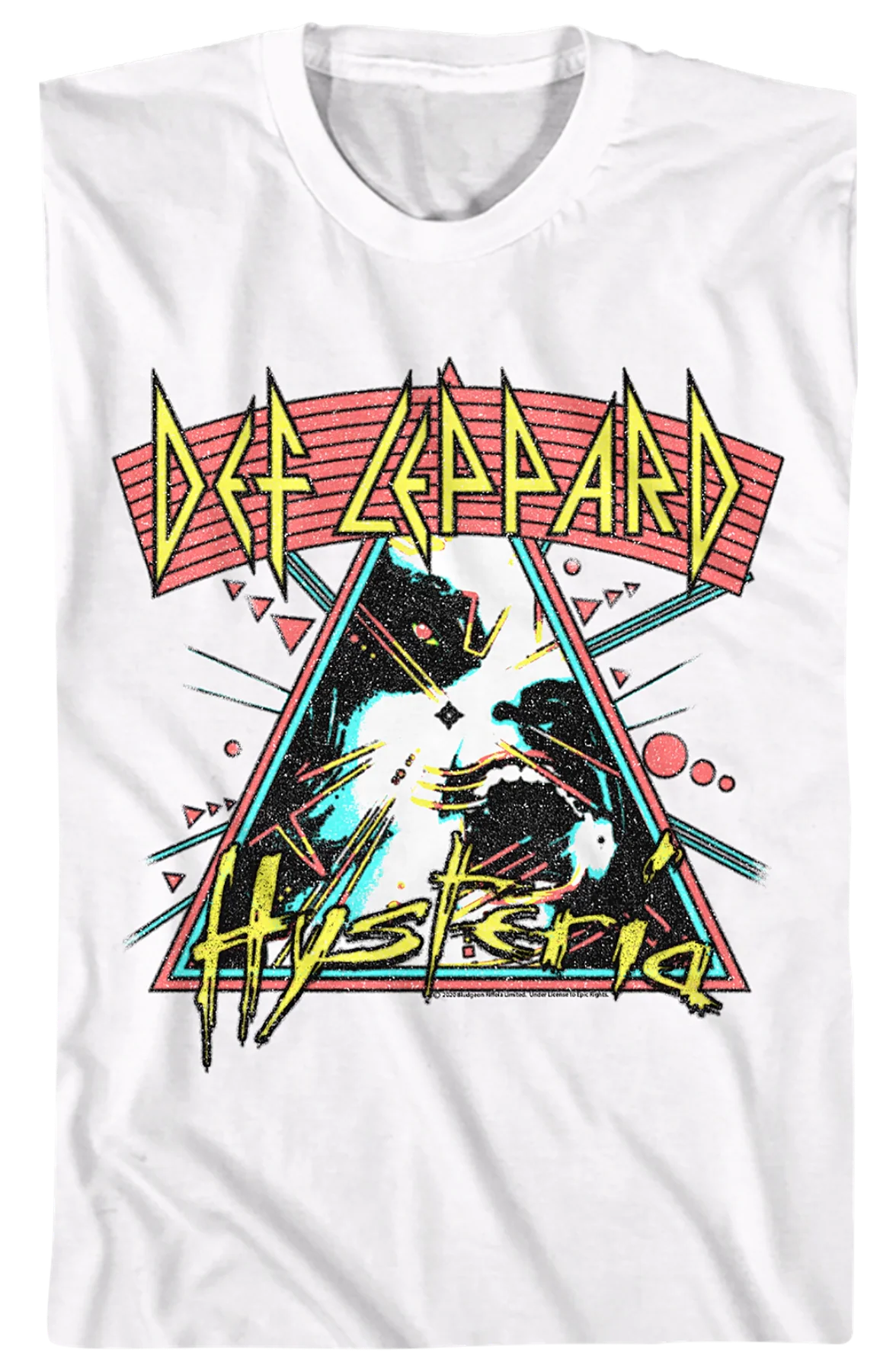 Retro Hysteria Def Leppard T-Shirt - Image 2