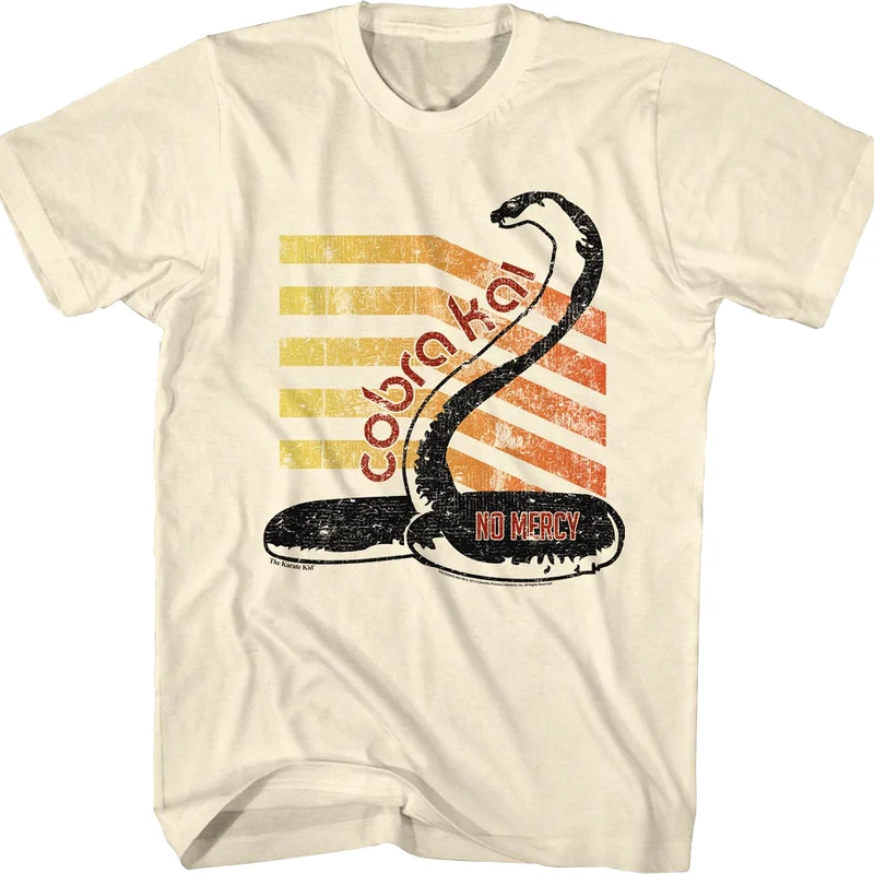 Retro Karate Kid Cobra Kai No Mercy T-Shirt