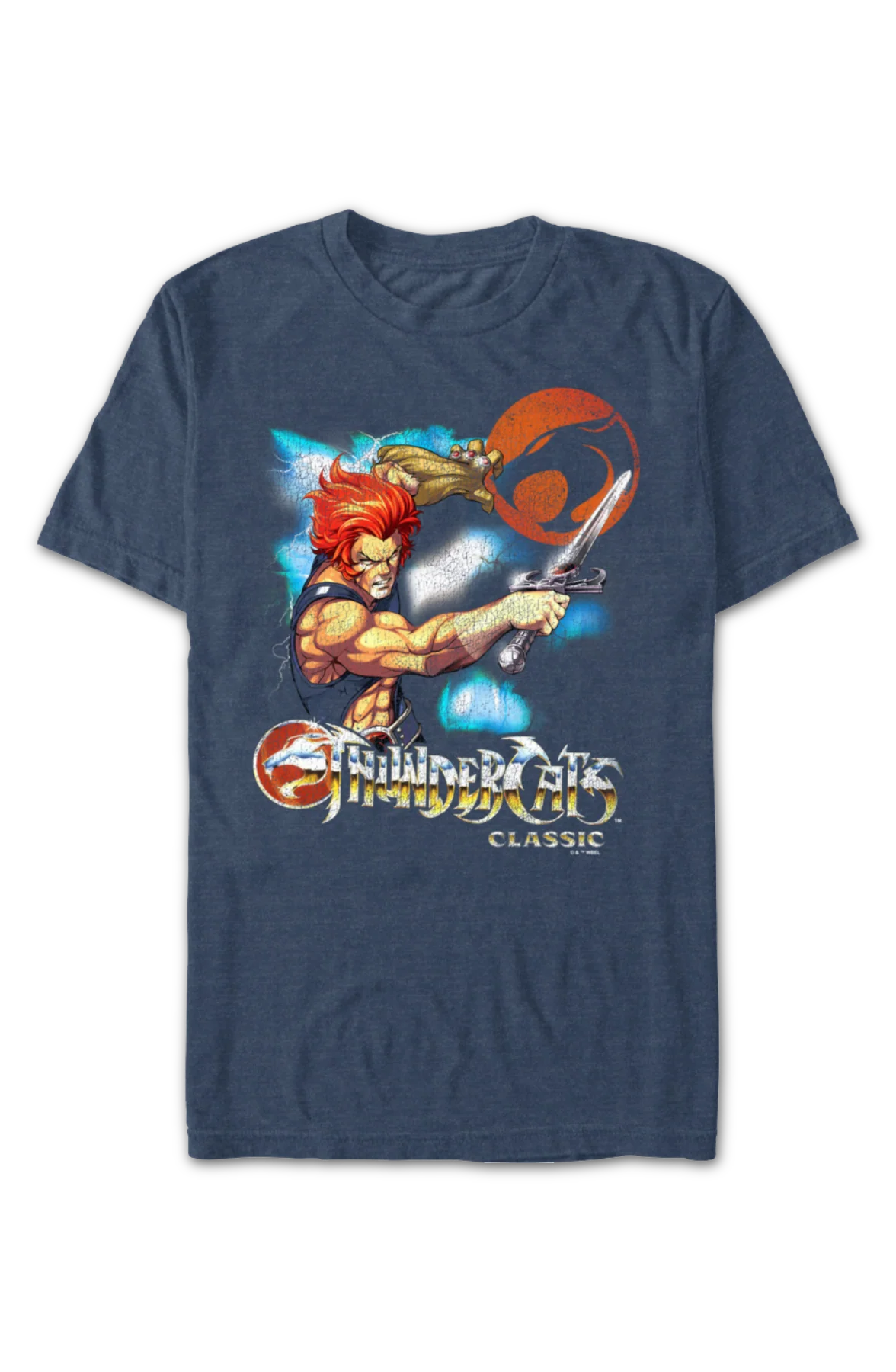 Retro Lion-O Sword of Omens ThunderCats T-Shirt - Image 2