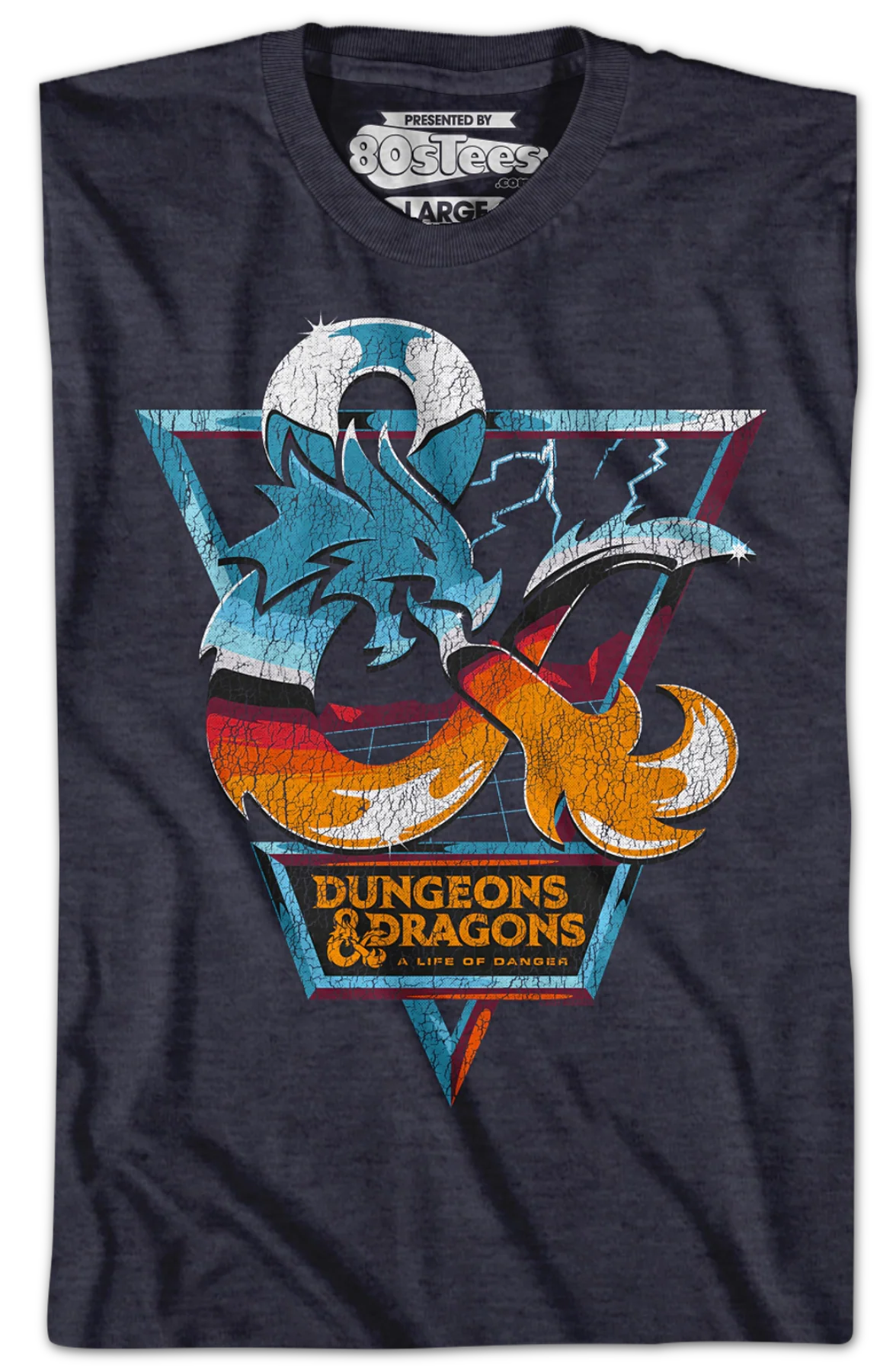 Retro Logo Dungeons & Dragons T-Shirt - Image 2