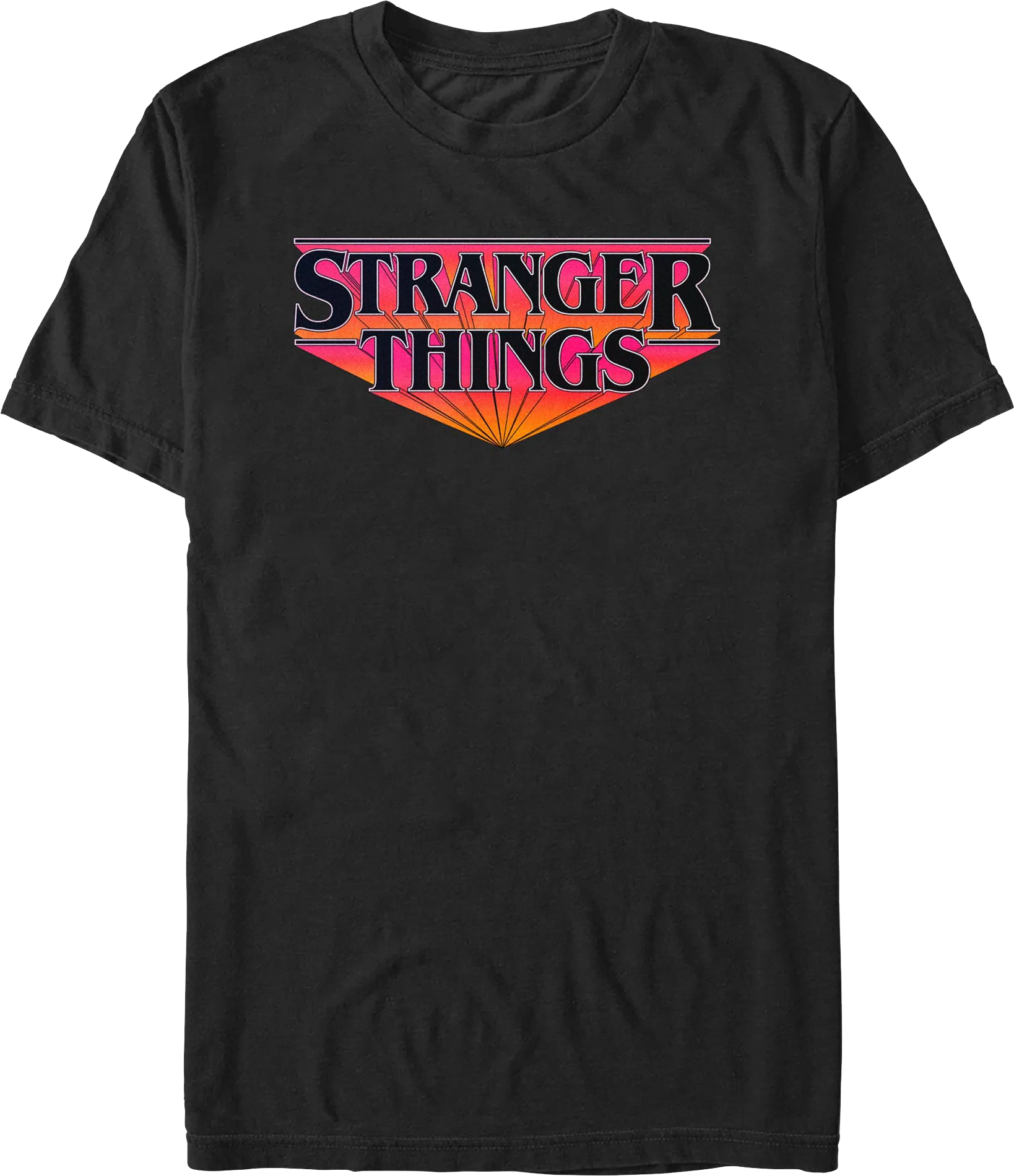Retro Logo Stranger Things T-Shirt
