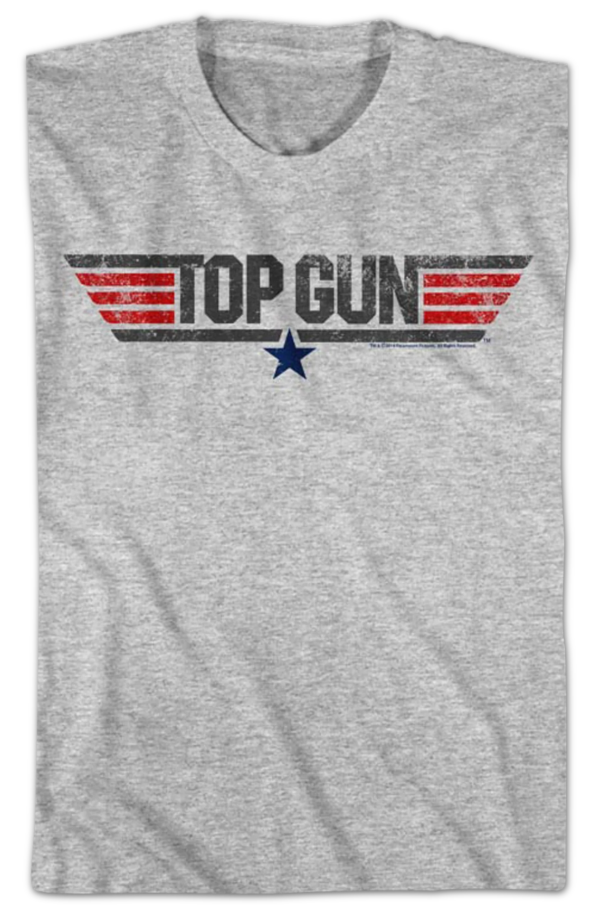 Retro Logo Top Gun T-Shirt - Image 2