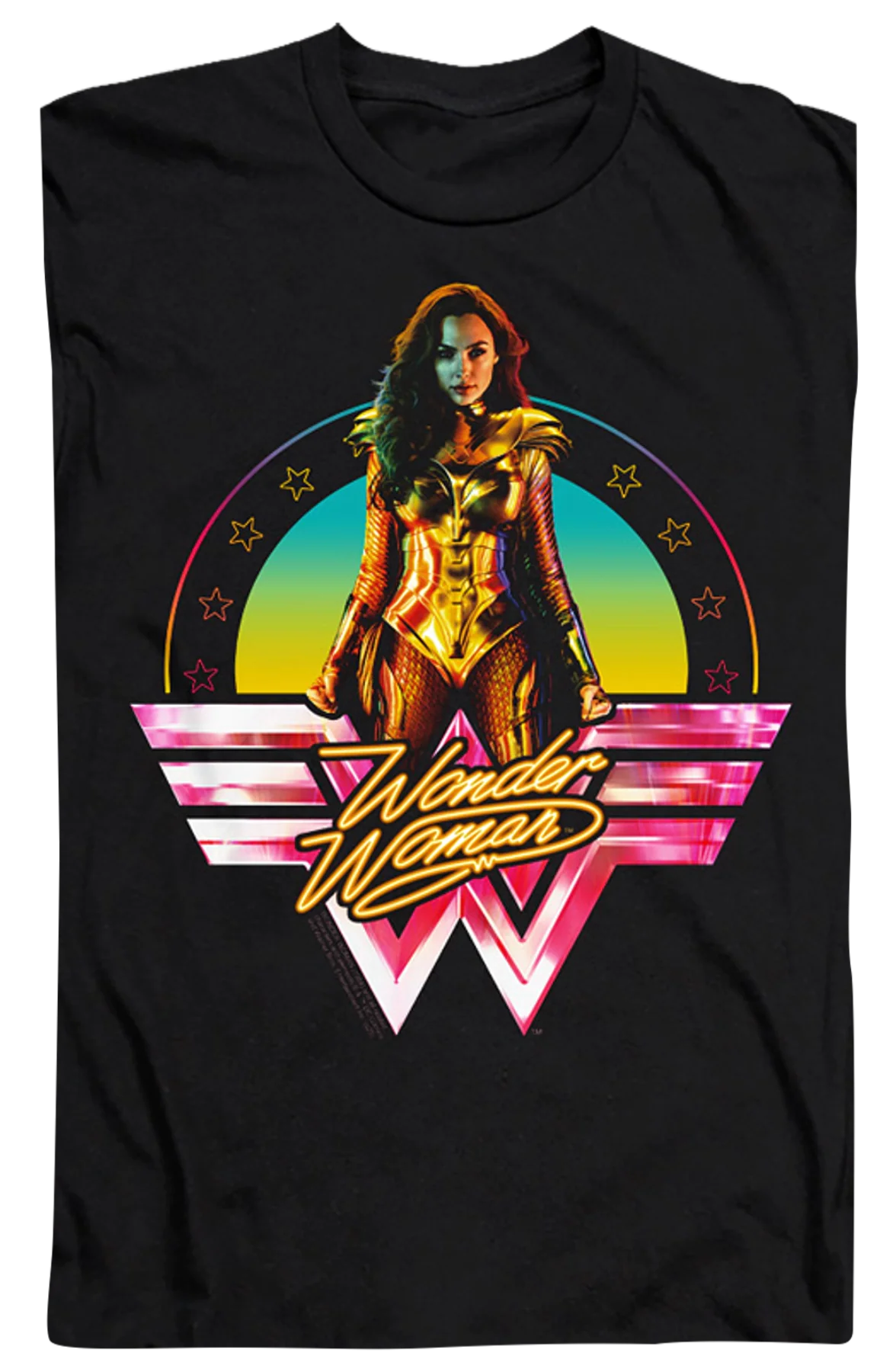 Retro Logo Wonder Woman 1984 T-Shirt - Image 2