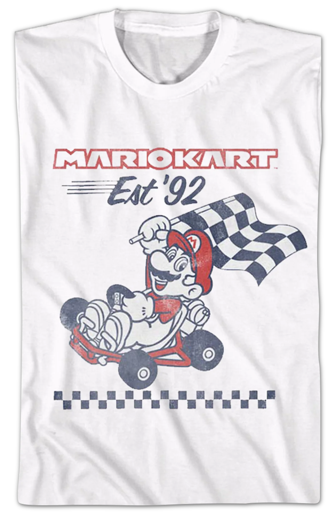Retro Mario Kart Nintendo T-Shirt - Image 2