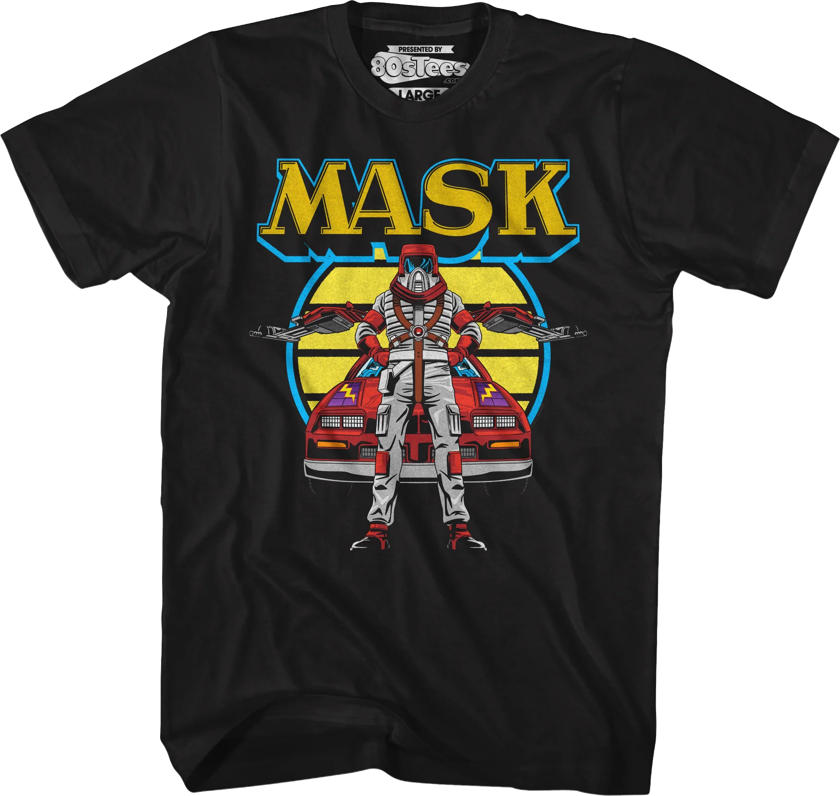 Retro Matt Trakker And Thunderhawk MASK T-Shirt