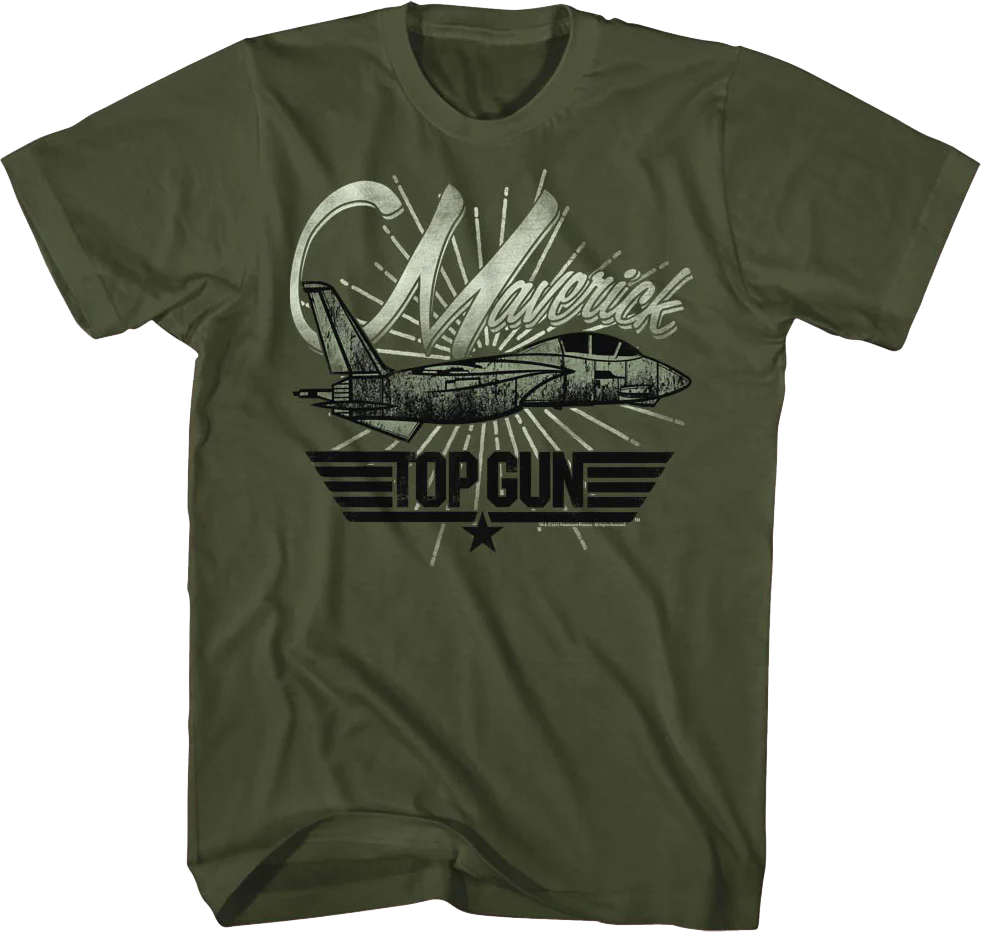 Retro Maverick Top Gun T-Shirt