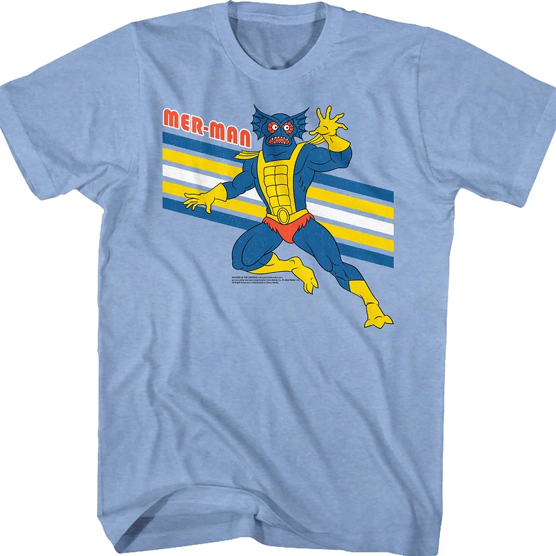 Retro Mer-Man Masters of the Universe T-Shirt