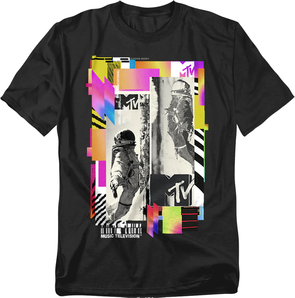 Retro Moon Man MTV T-Shirt