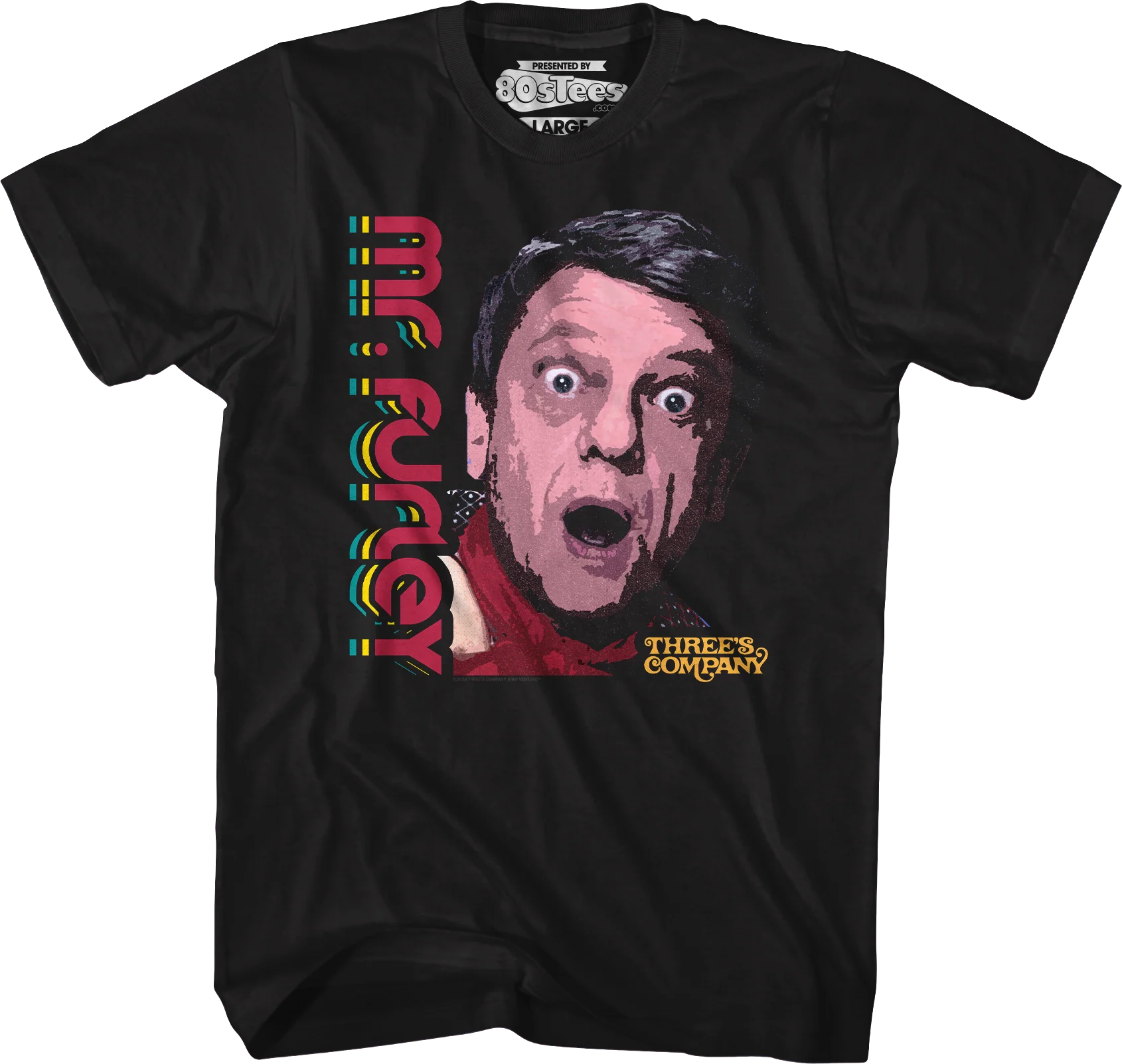 Retro Mr. Furley Three's Company T-Shirt