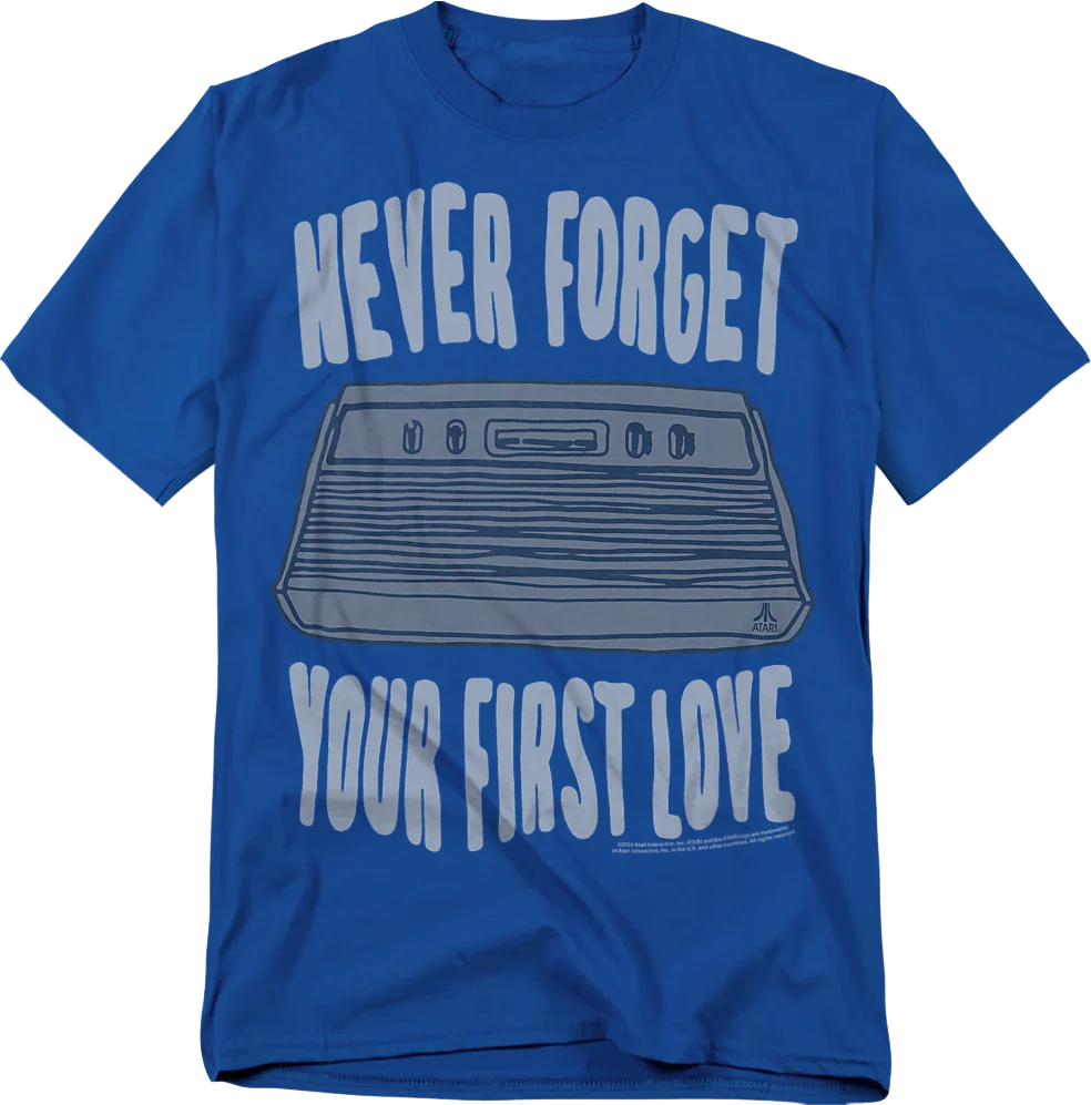 Retro Never Forget Your First Love Atari T-Shirt