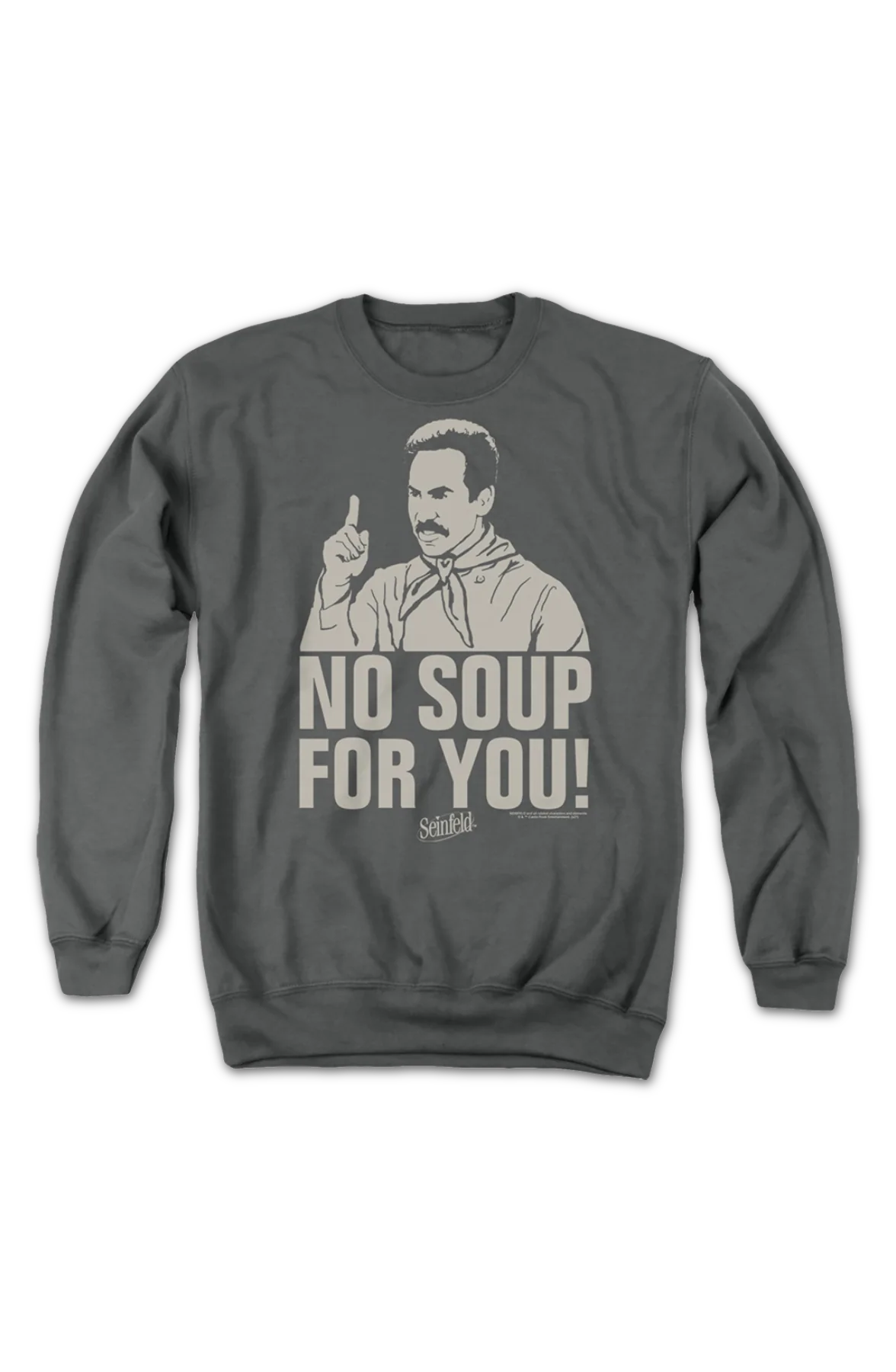 Retro No Soup For You Seinfeld Sweatshirt - Image 2