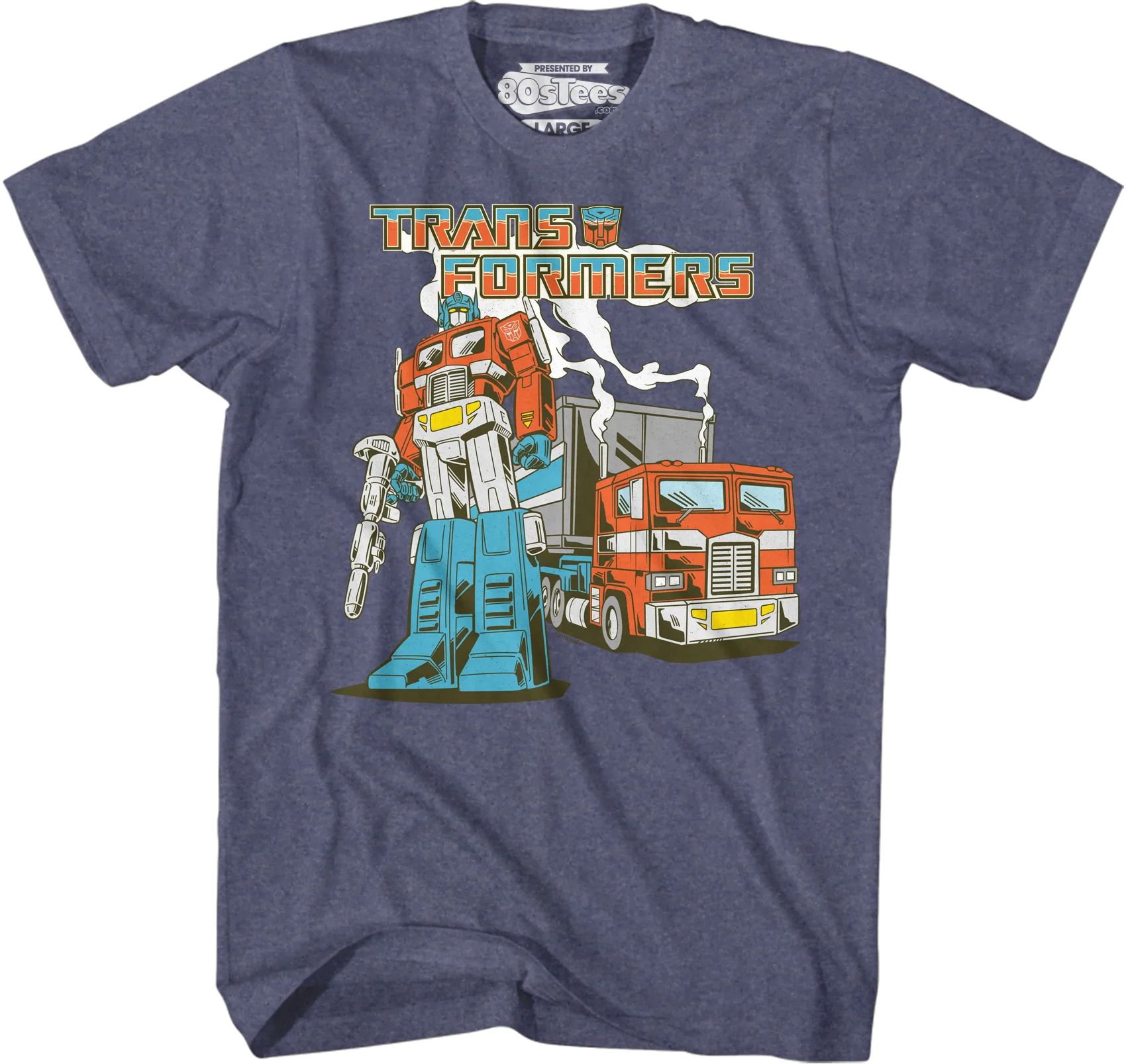Retro Optimus Prime Transformers T-Shirt