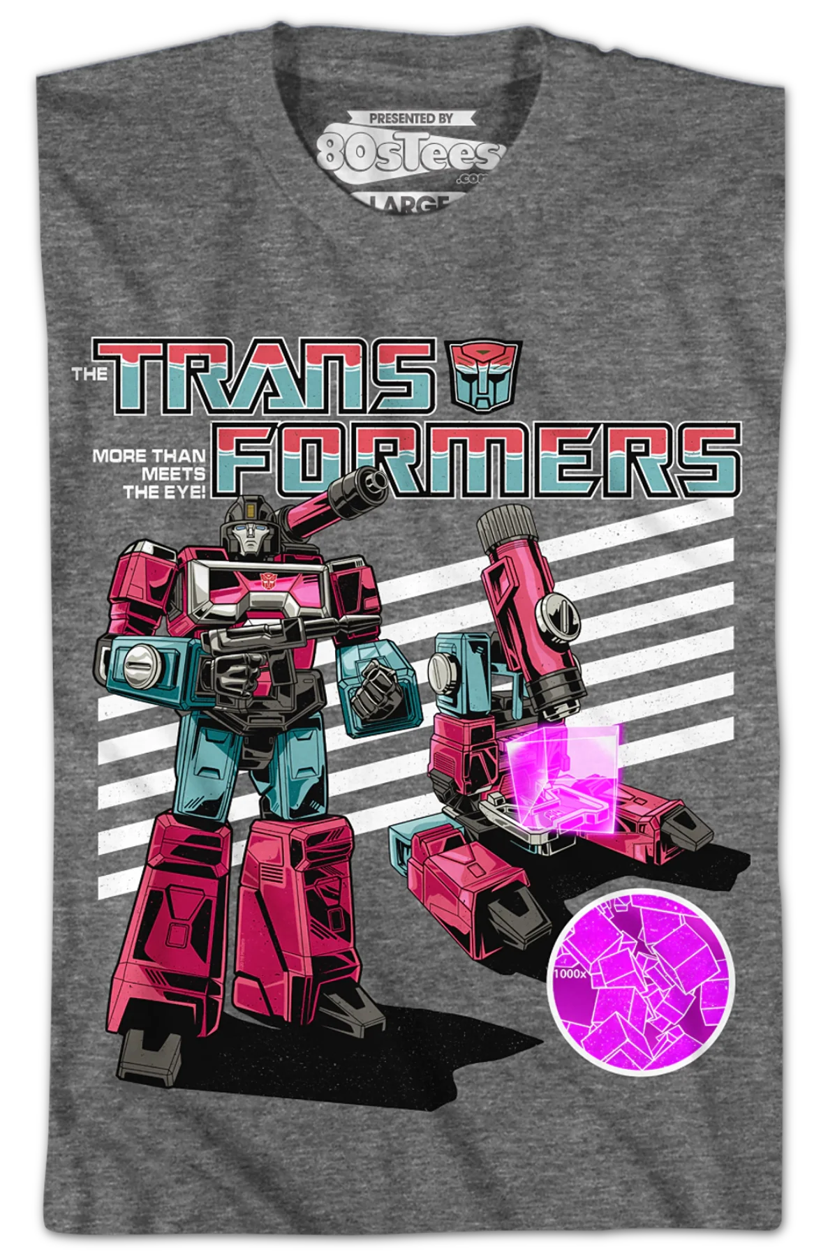 Retro Perceptor Transformers T-Shirt - Image 2