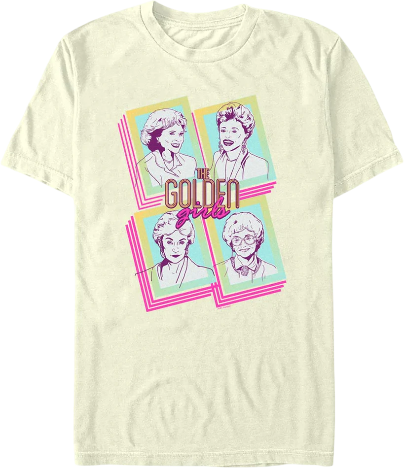 Retro Photos Golden Girls T-Shirt