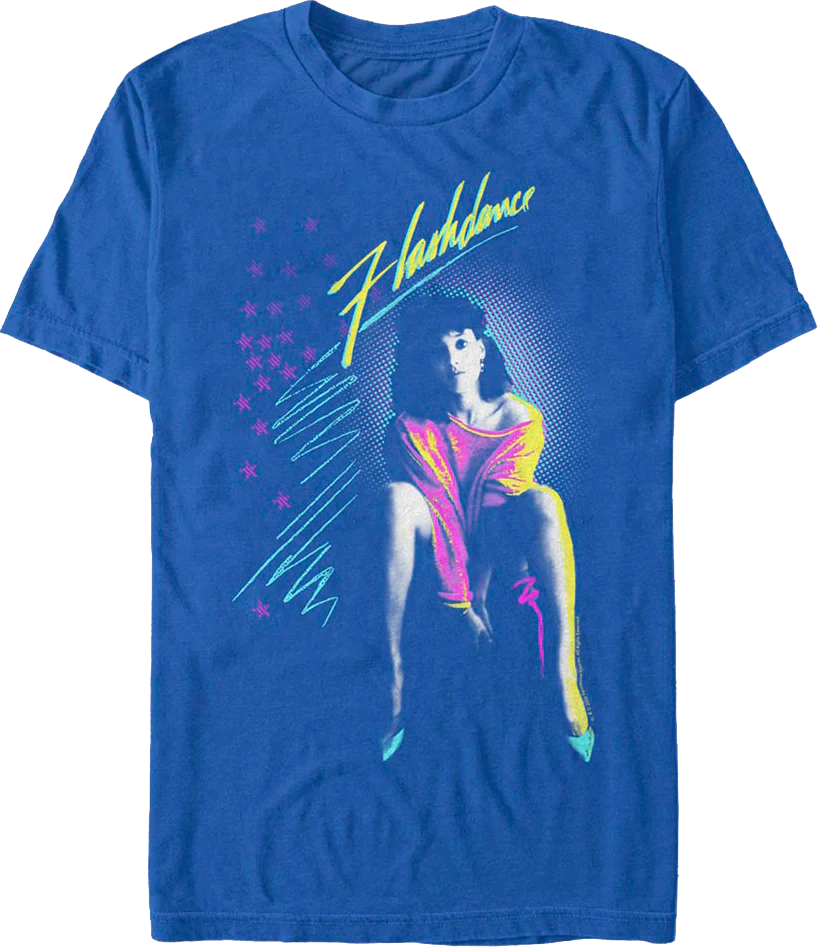 Retro Poster Flashdance T-Shirt