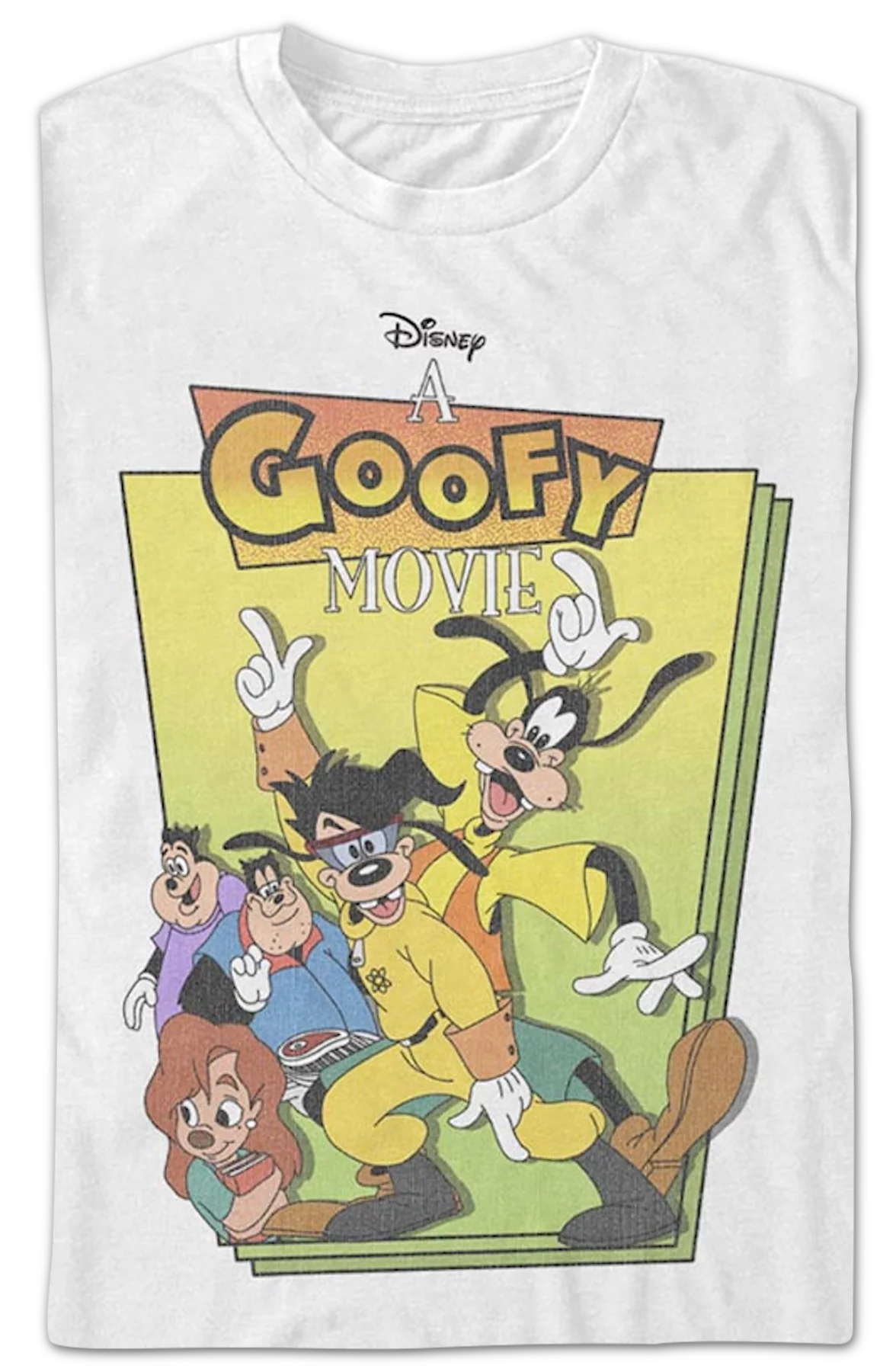 Retro Poster Goofy Movie T-Shirt - Image 2