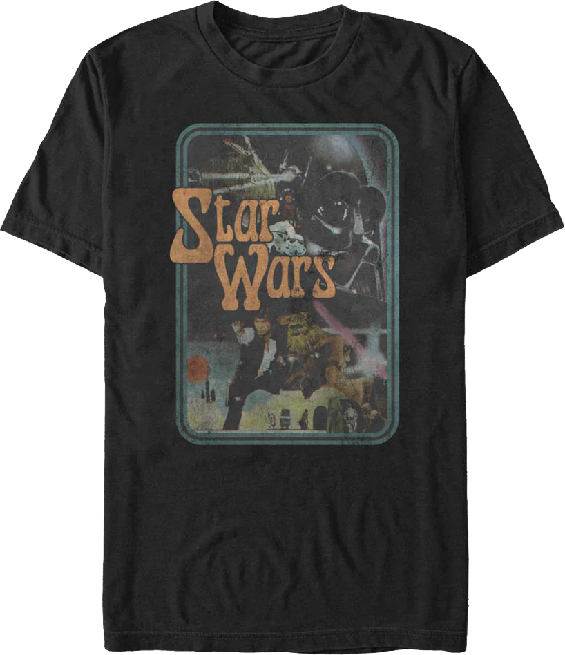 Retro Poster Star Wars T-Shirt
