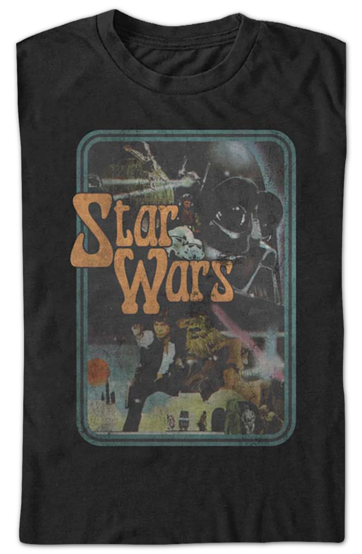 Retro Poster Star Wars T-Shirt - Image 2