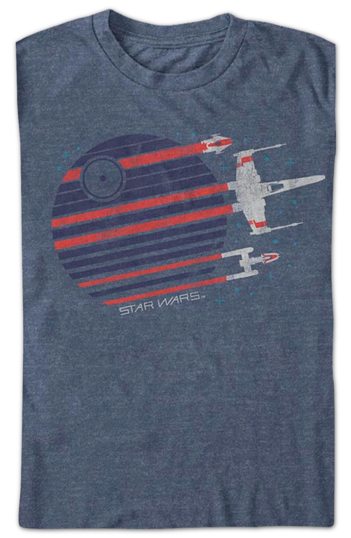 Retro Rebel Flight Star Wars T-Shirt - Image 2