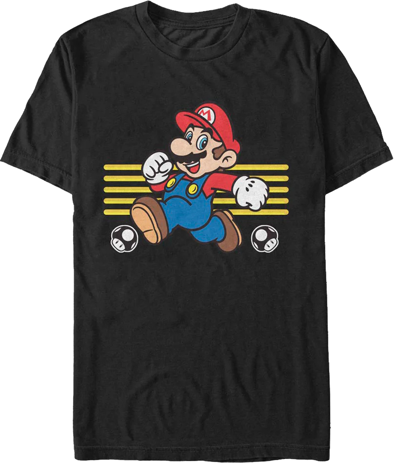 Retro Run Pose Super Mario Bros. T-Shirt